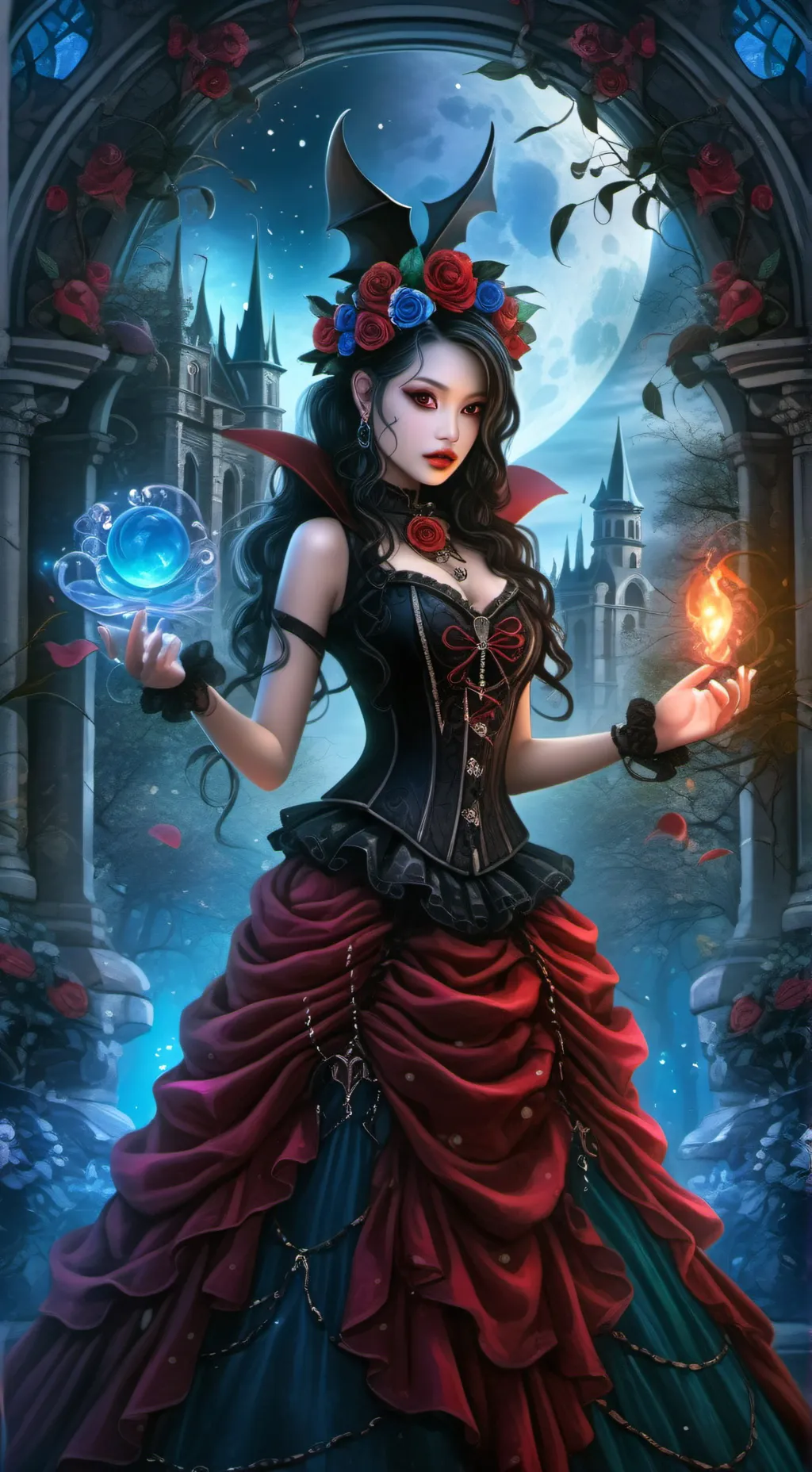 ai character: Crystal Velasquez background