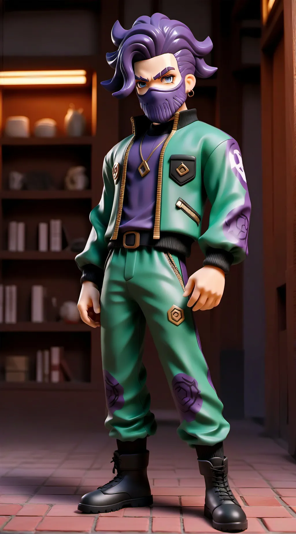 ai character: Thanos [play 230] background