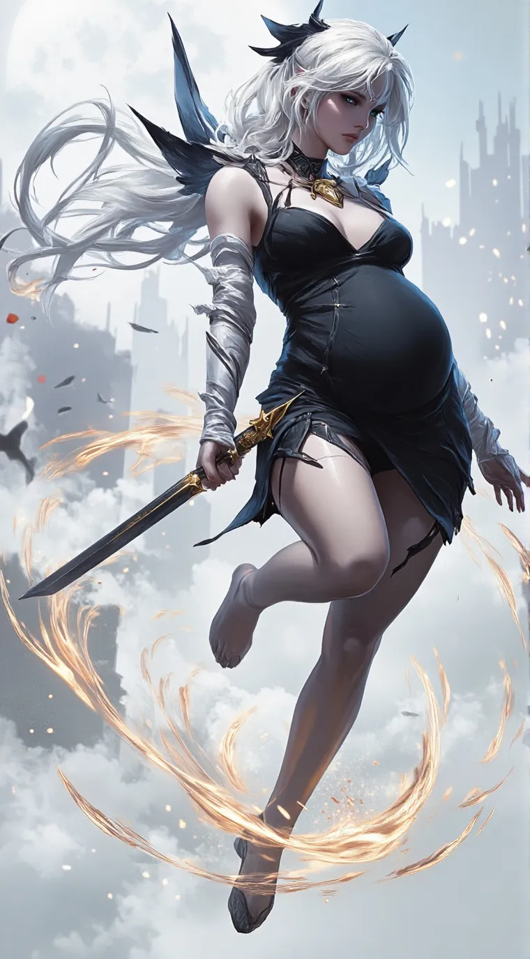 ai character: YoRHa No.2 Type B background