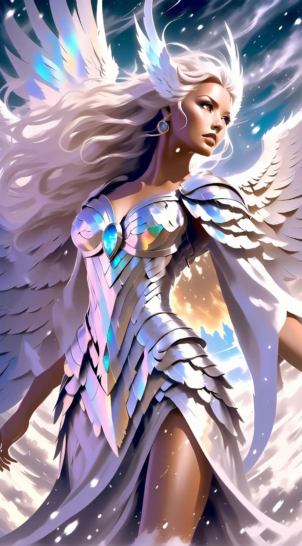 ai character: AngelKiss background