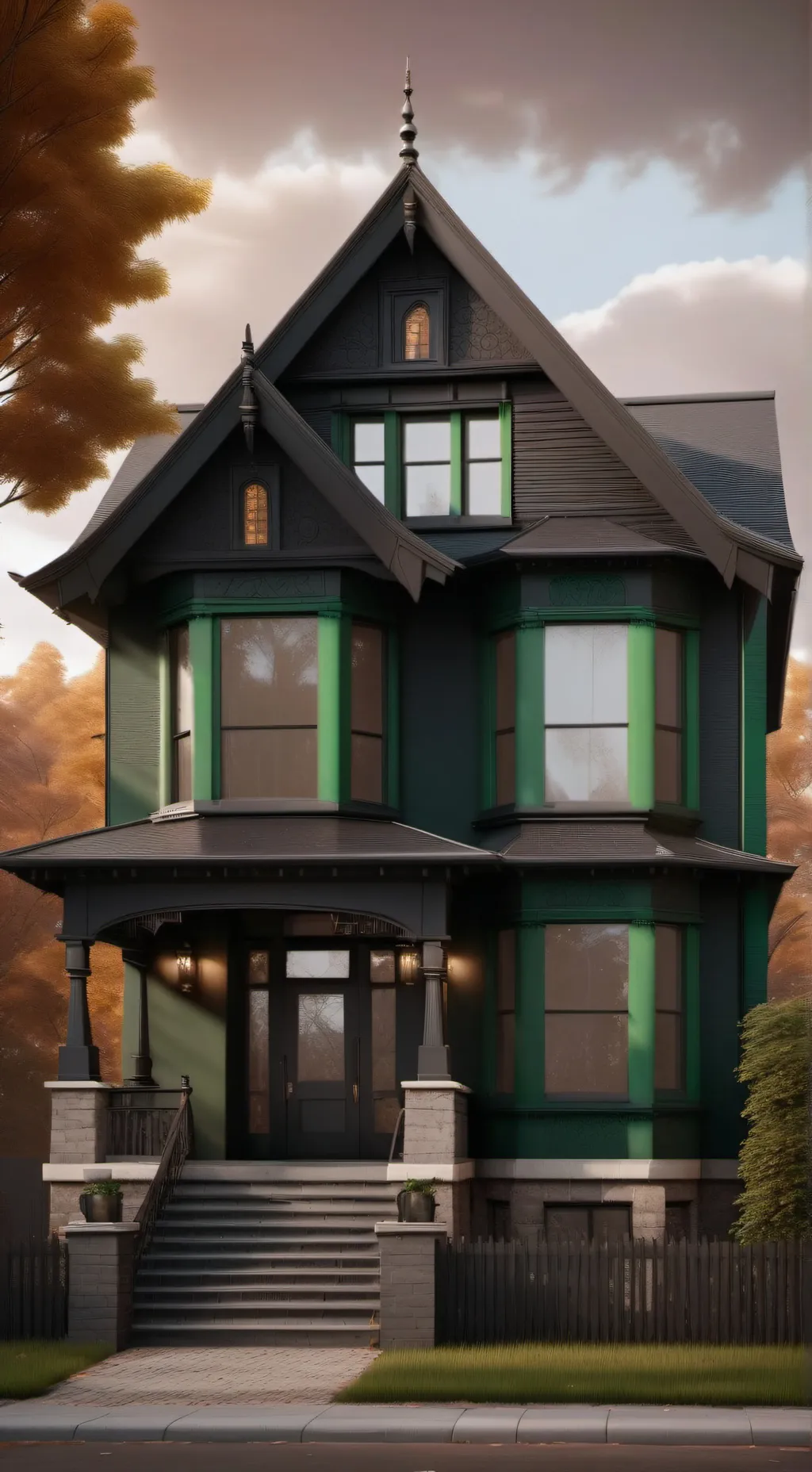 ai character: 4 characters background