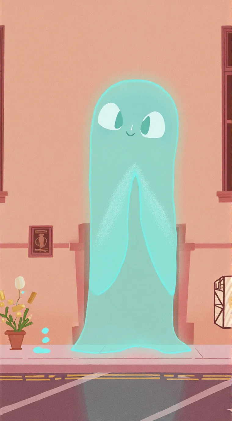 ai character: sus Girl  background