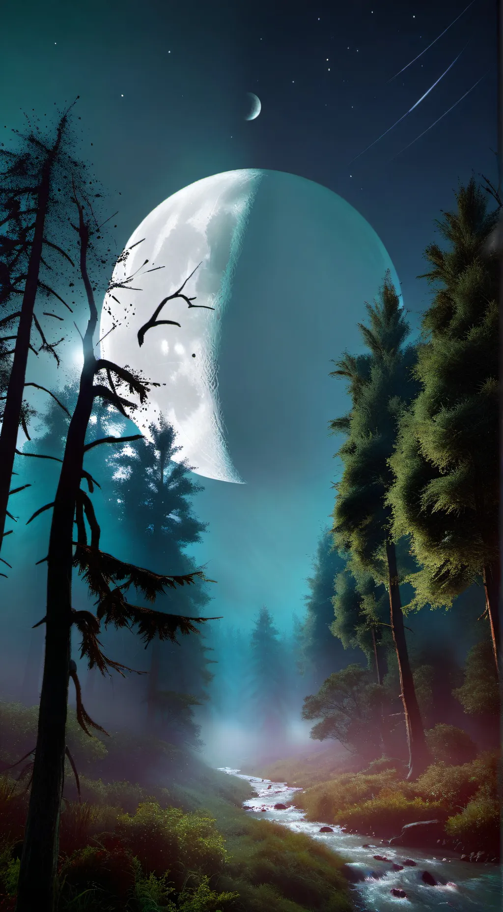 ai character: horror movie cast background