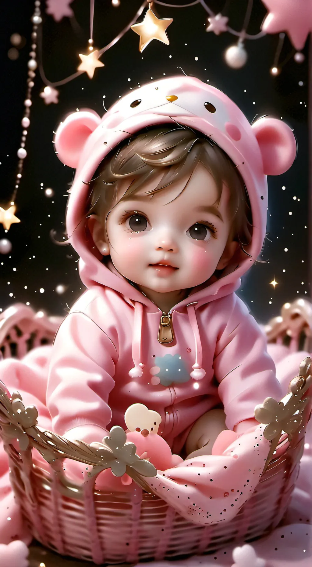 ai character: Baby Emily background