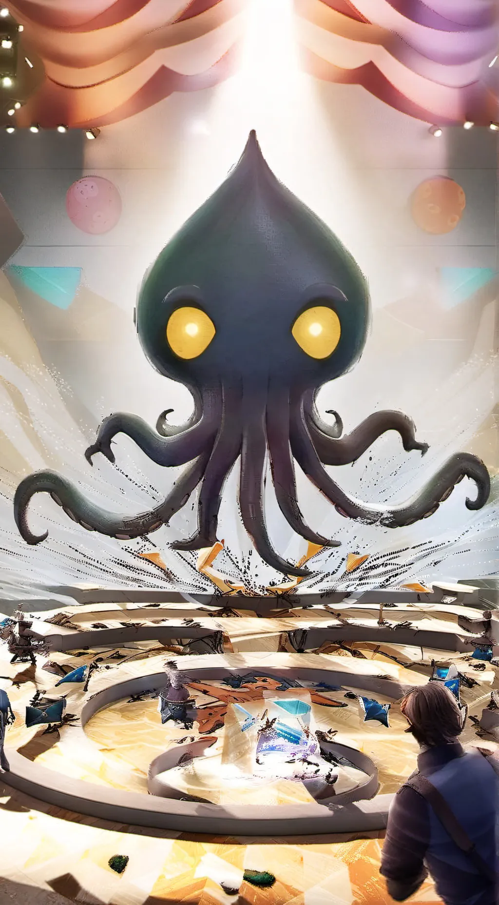 ai character: squid game hates u background