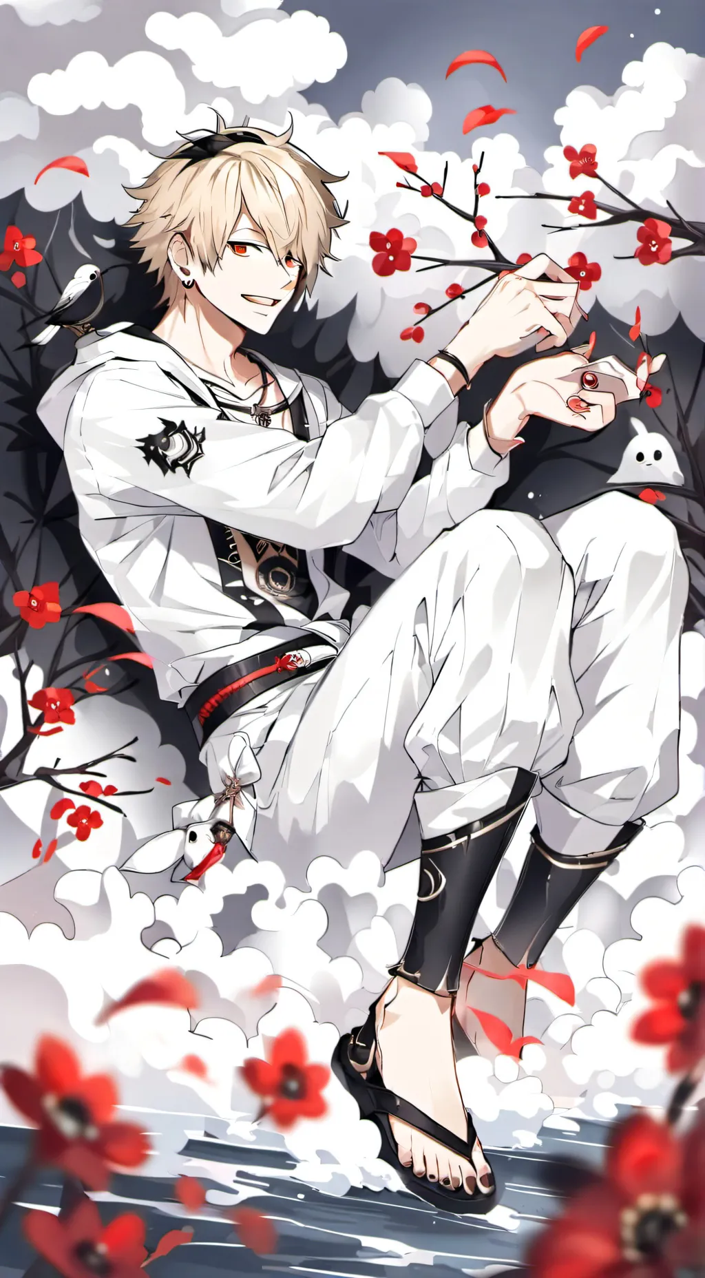 ai character: deku background