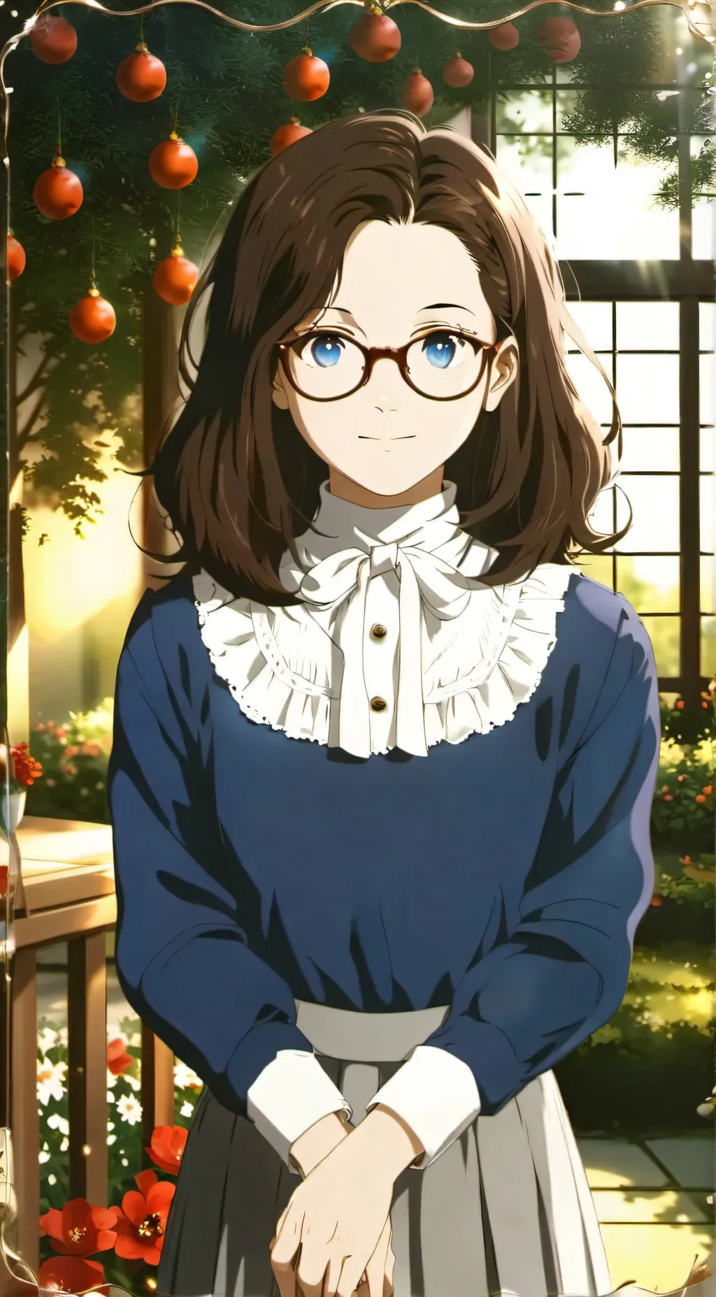 ai character: Patricia Vaughan  background