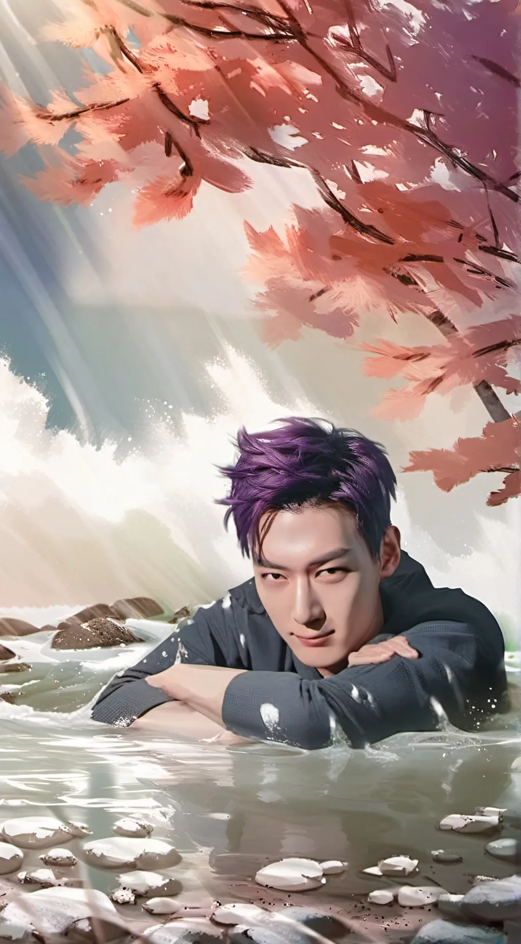 ai character: Thanos background