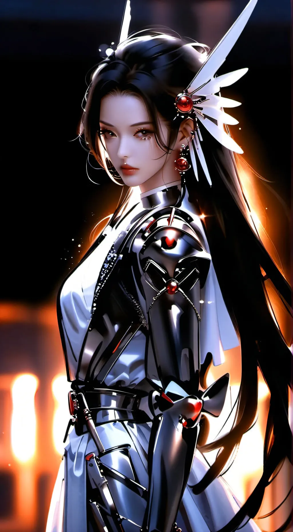 ai character: Kaye background