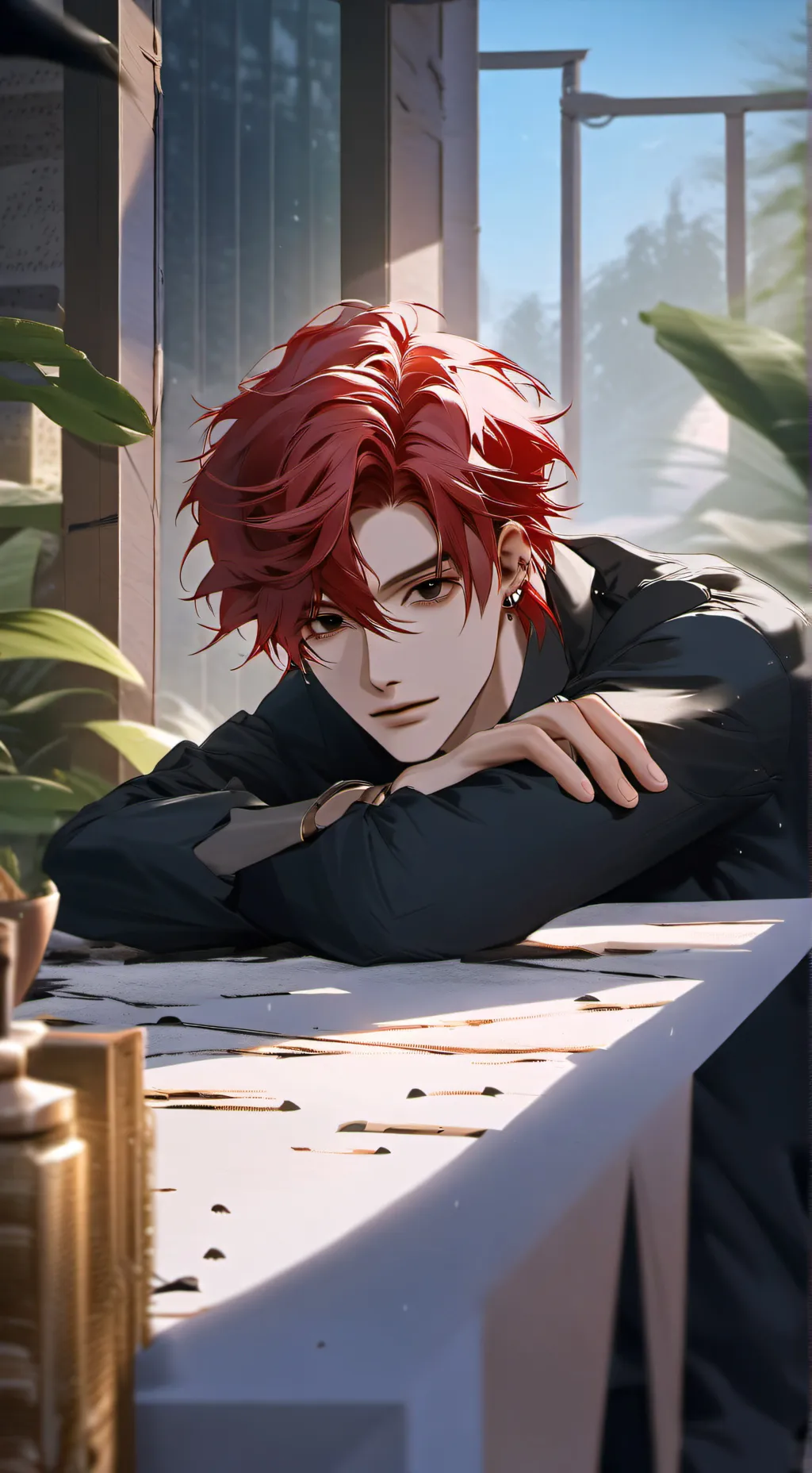 ai character: royalty background