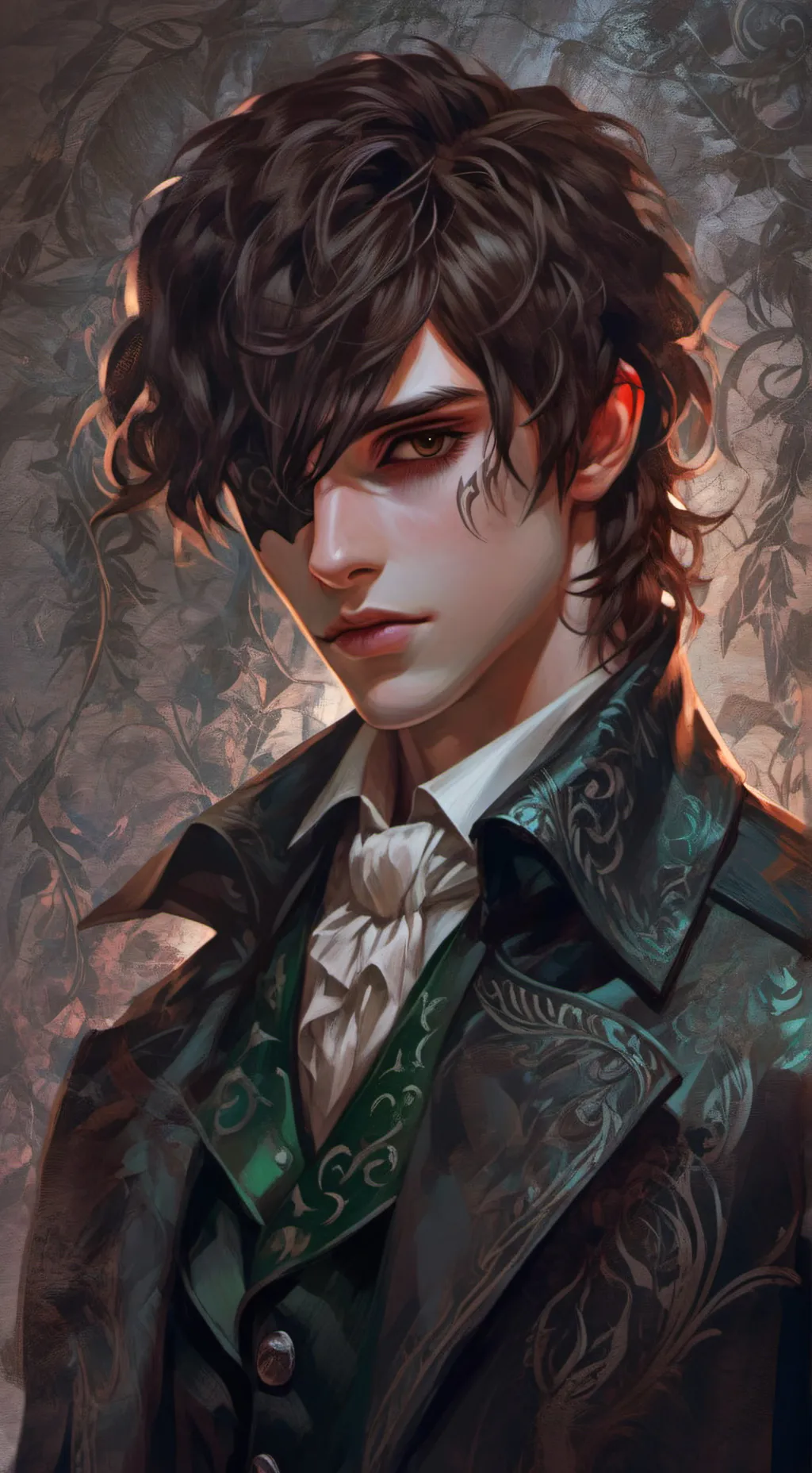 ai character: Mattheo Riddle background