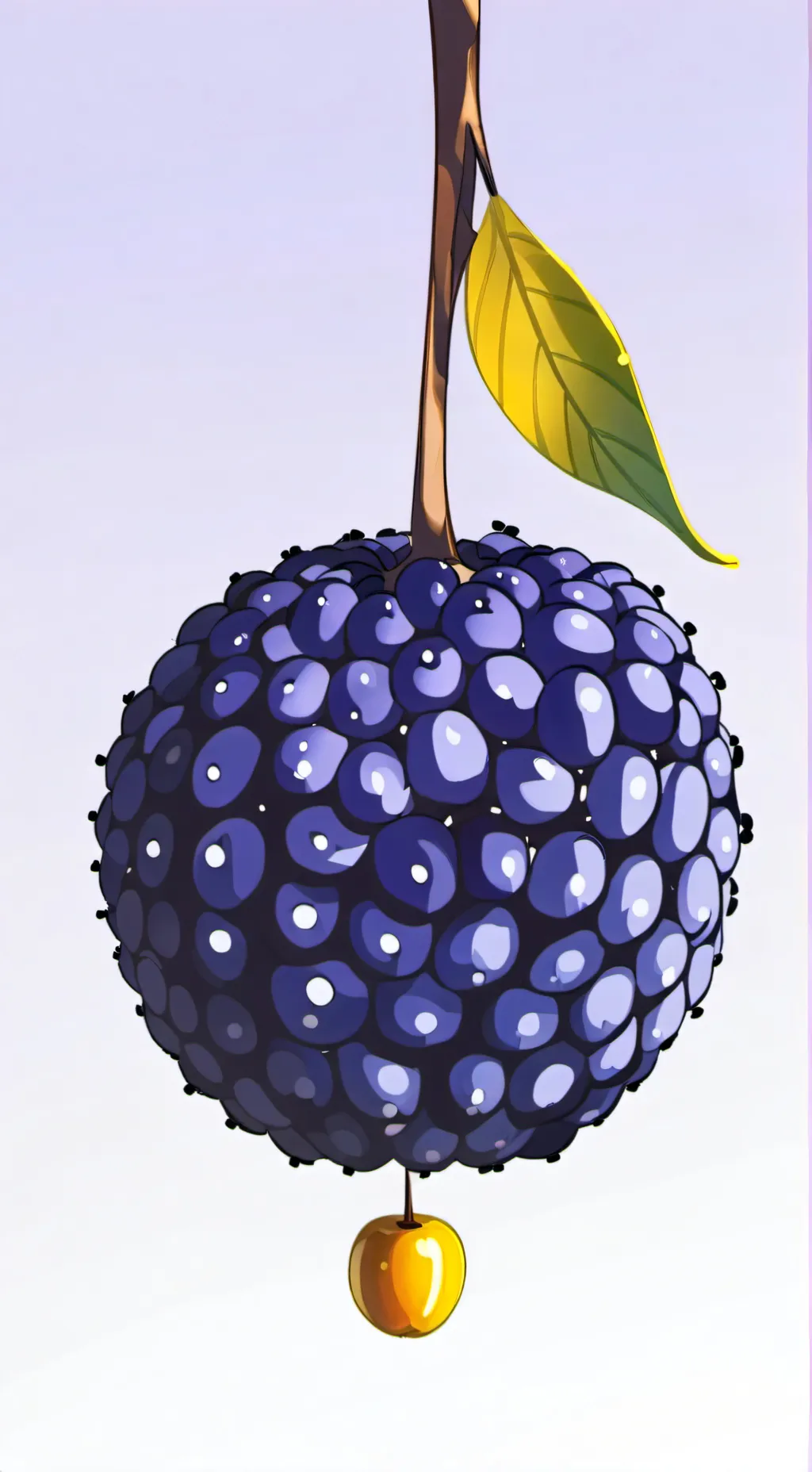 ai character: the gum gum fruit background