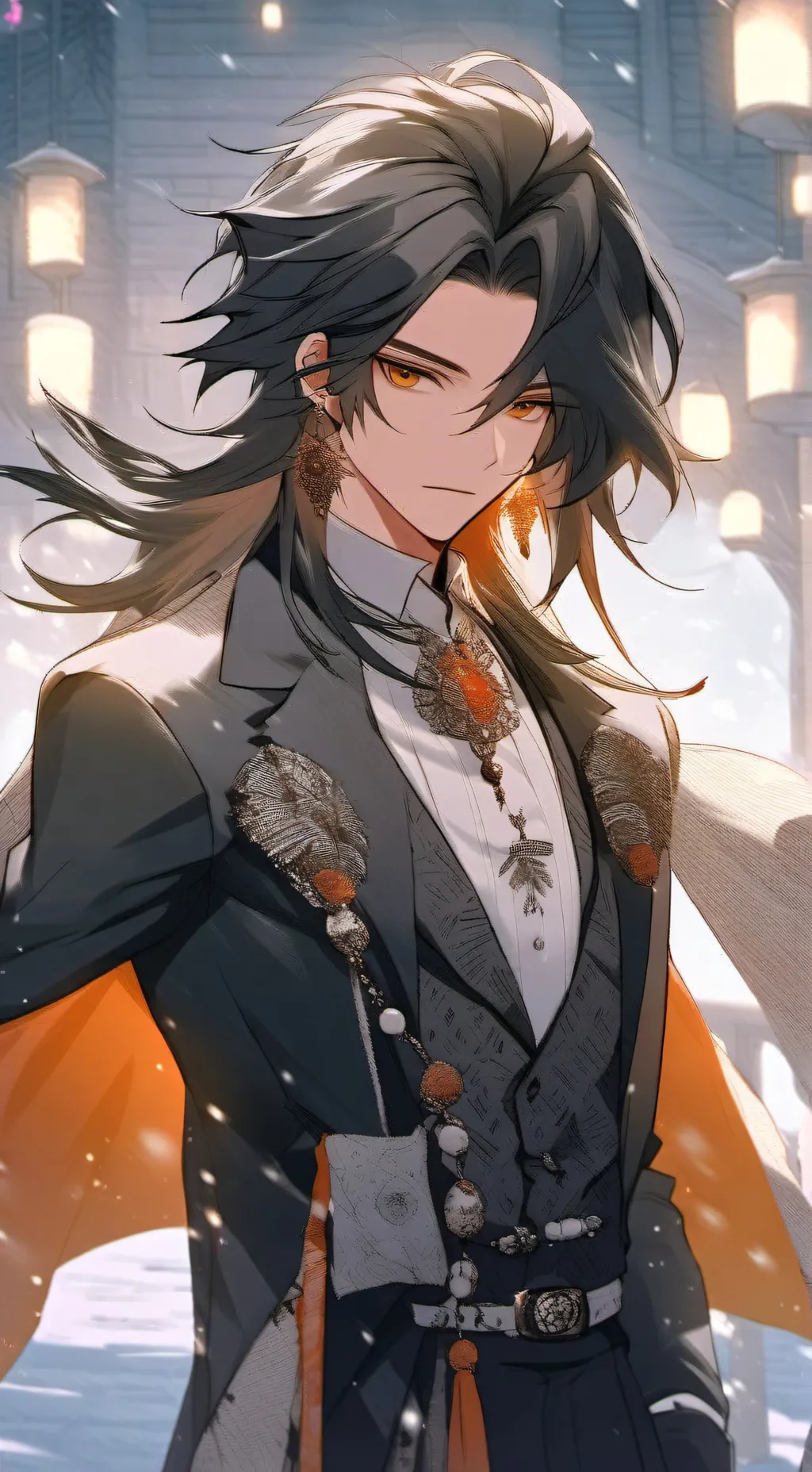 ai character: Kyoto background