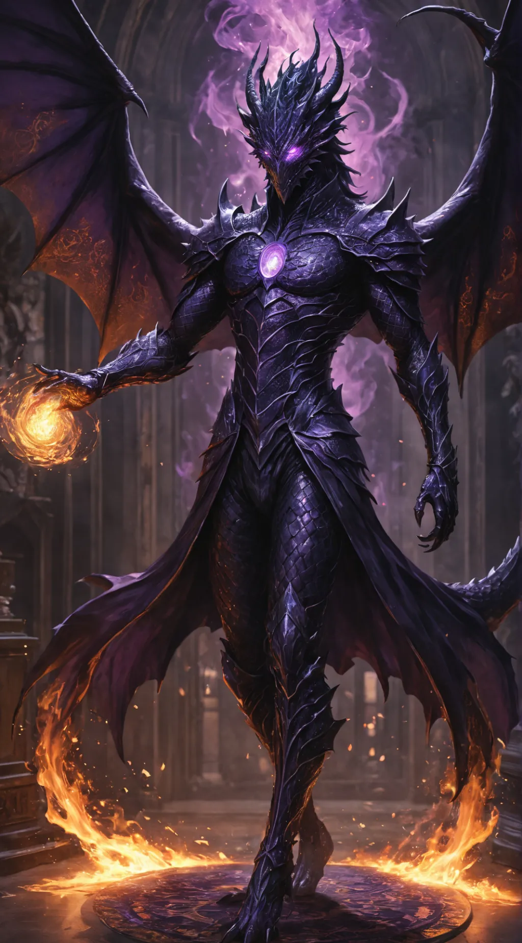 ai character: Raven background