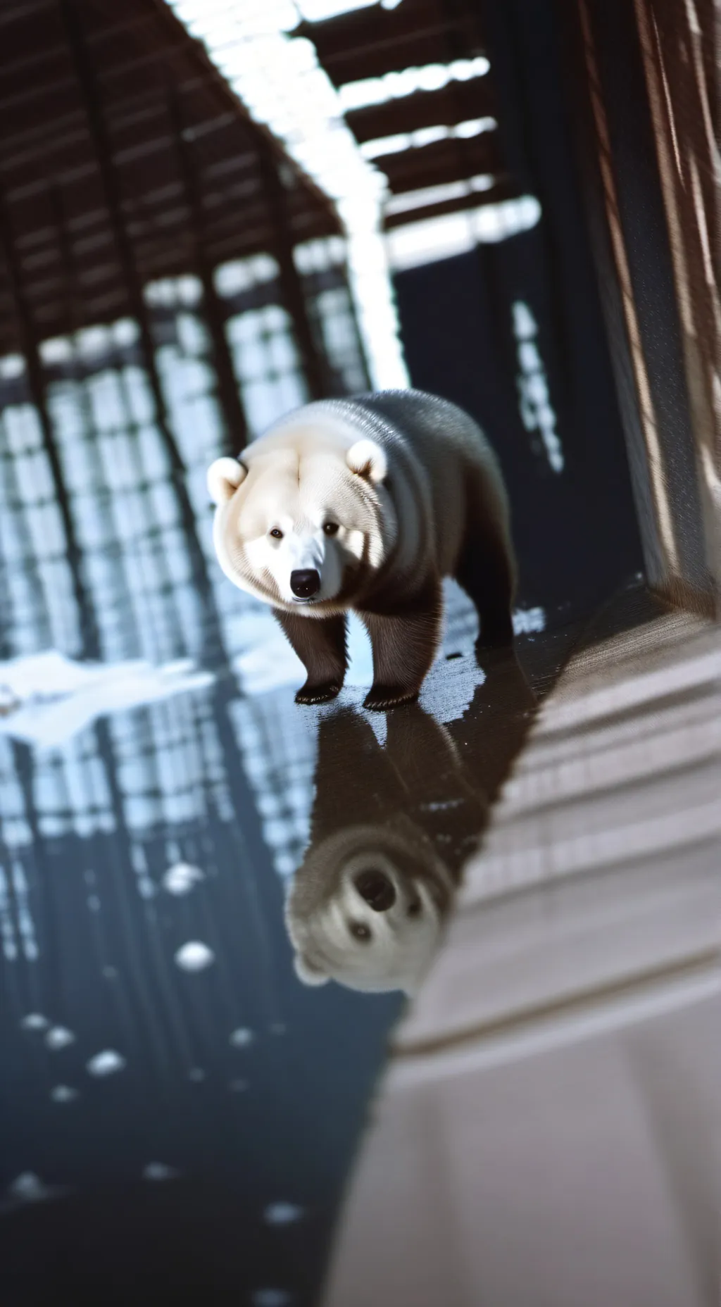 ai character: perro oso background