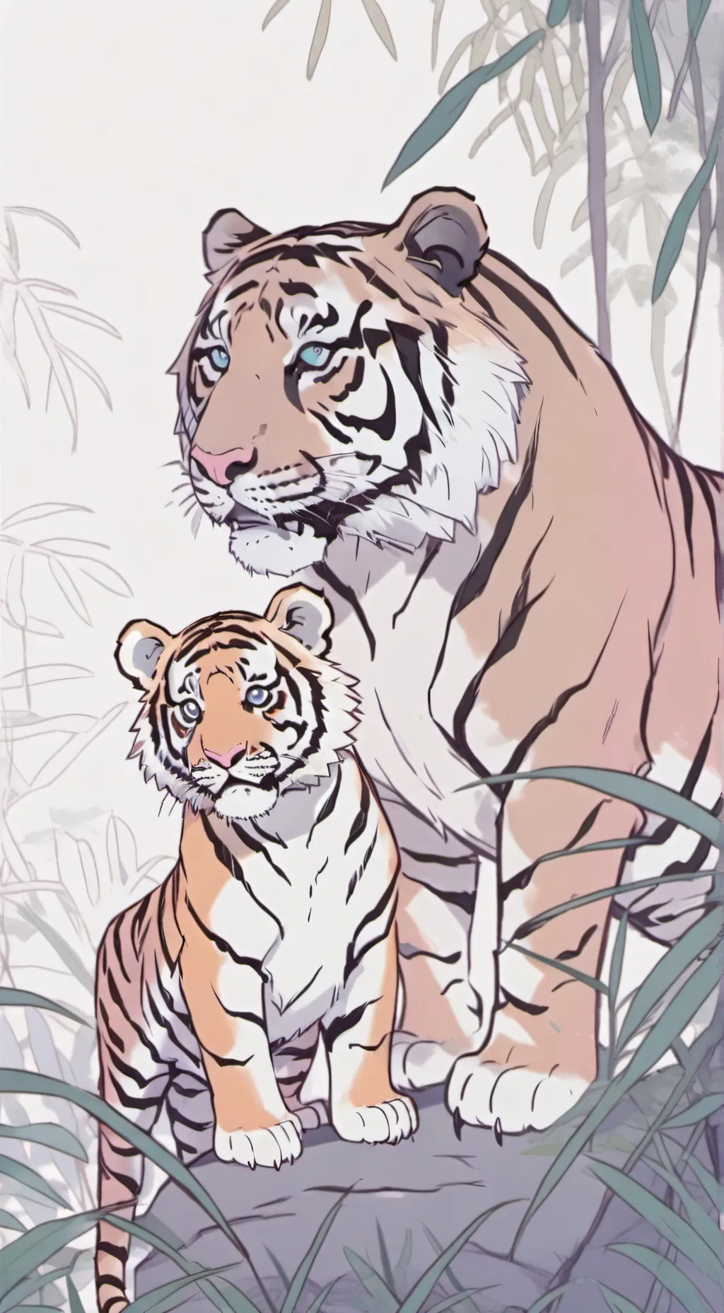 ai character: Tigers pride background