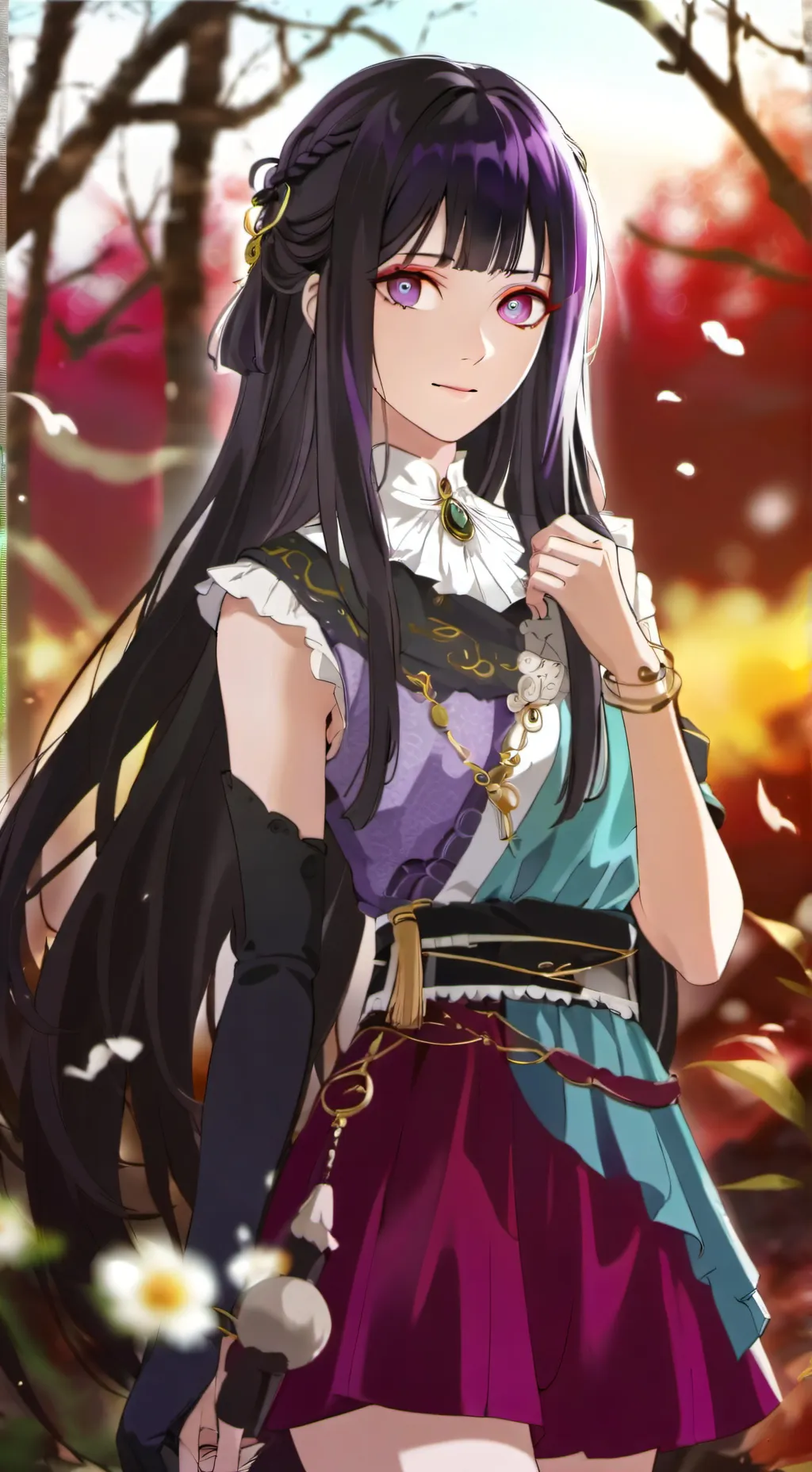 ai character: Melody background