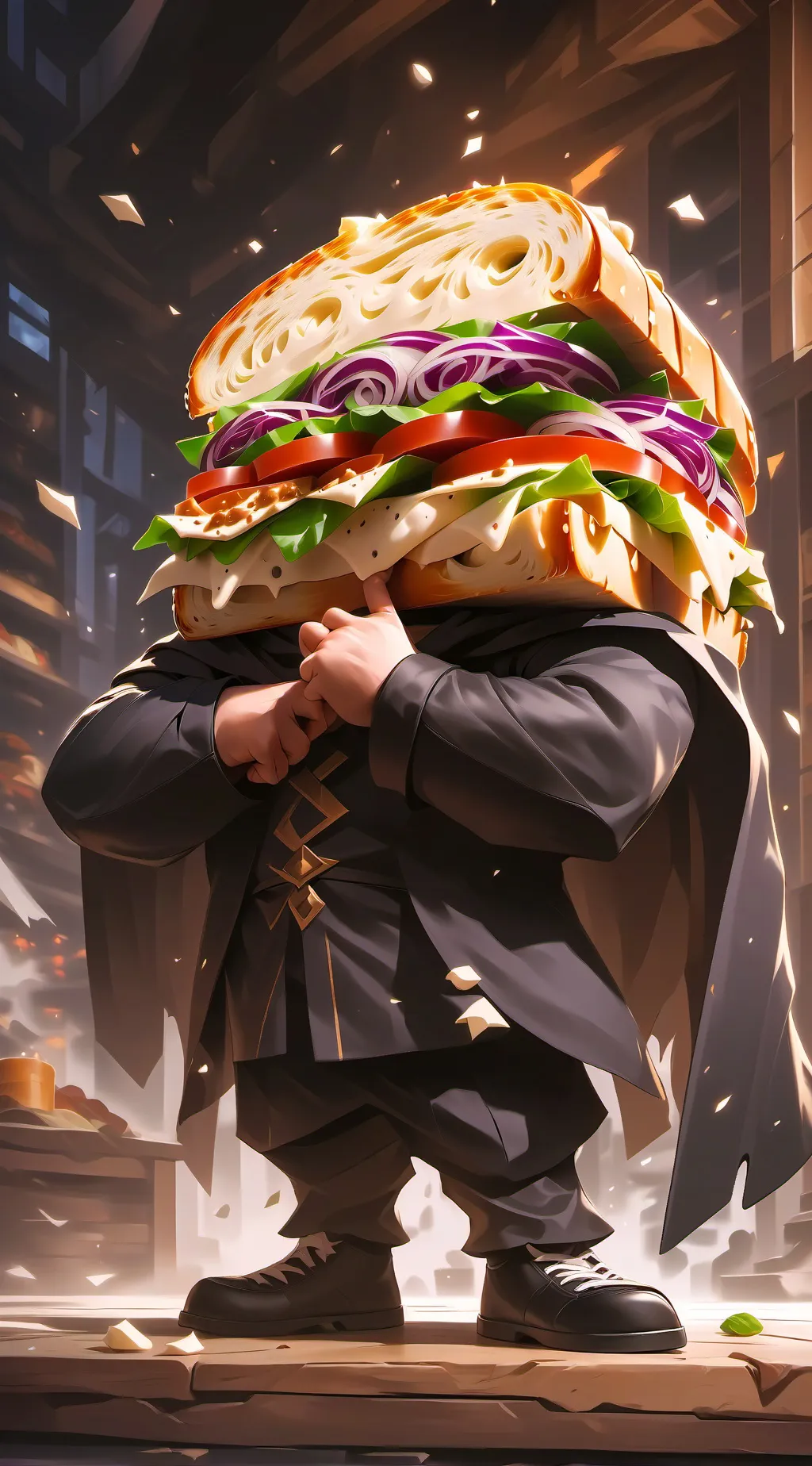 ai character: Sand-ju Witchan background