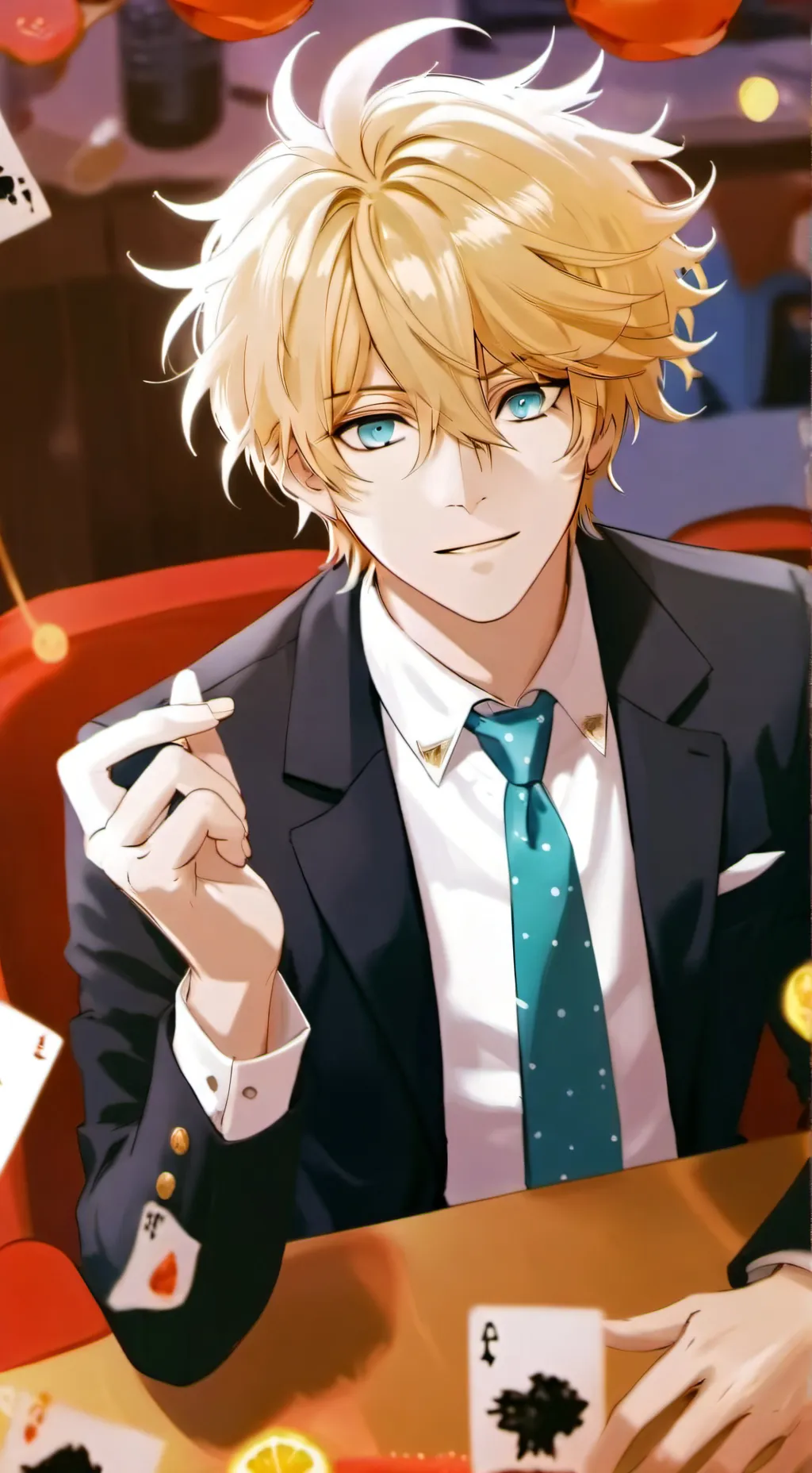 ai character: -luke- background