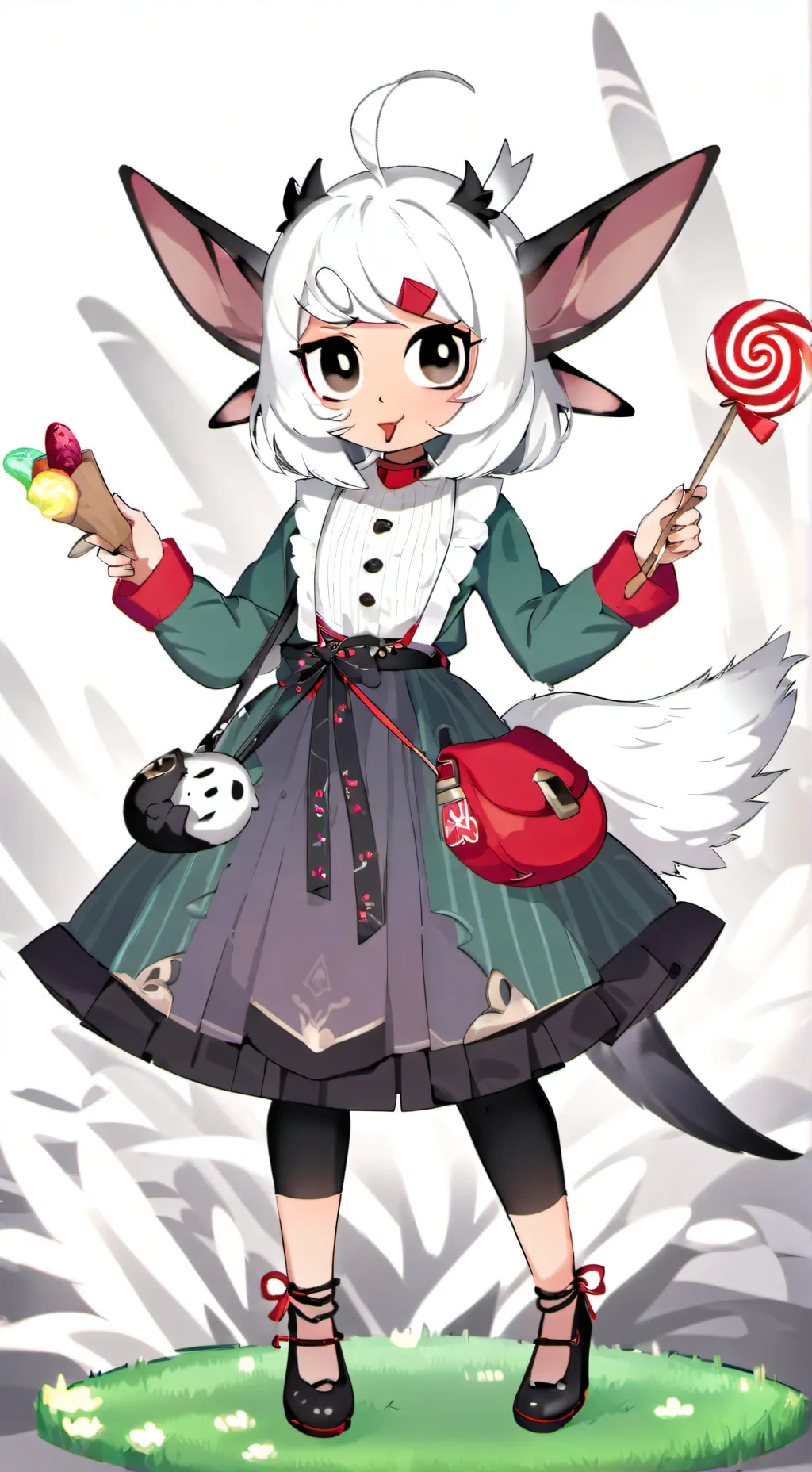 ai character: Luna background