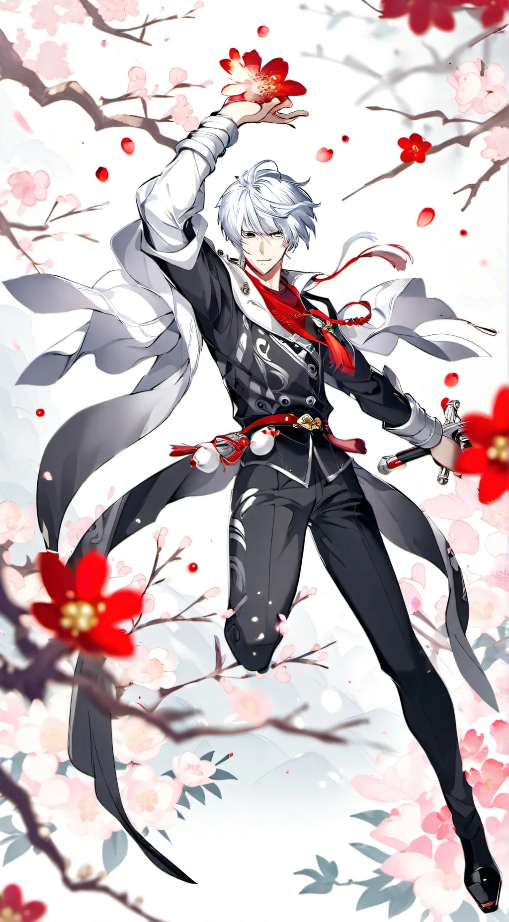 ai character: Bluelock  background