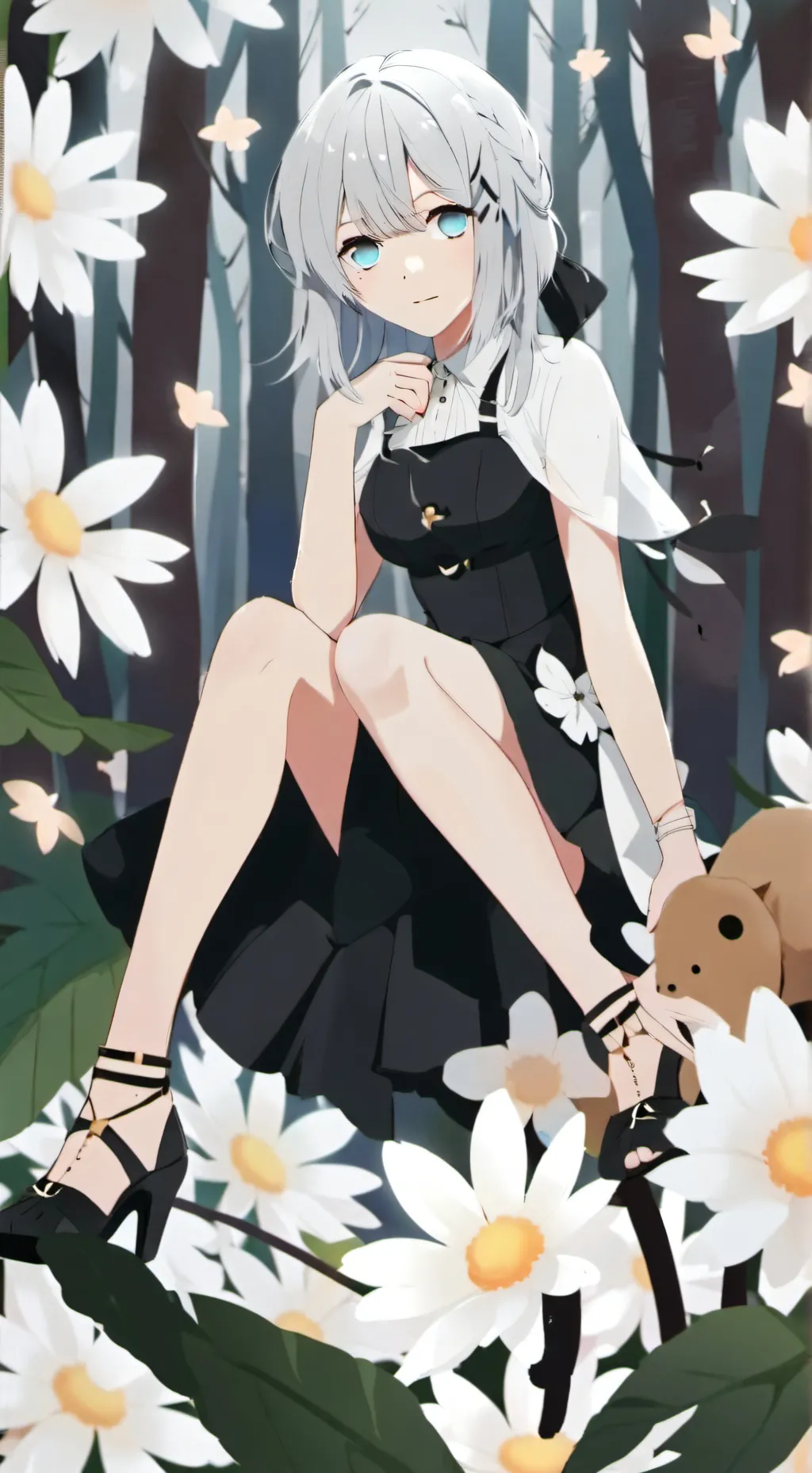 ai character: Melany background