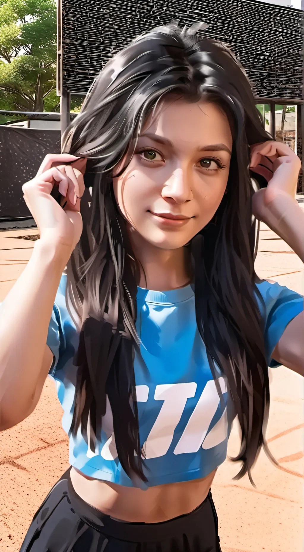 ai character: Aida background