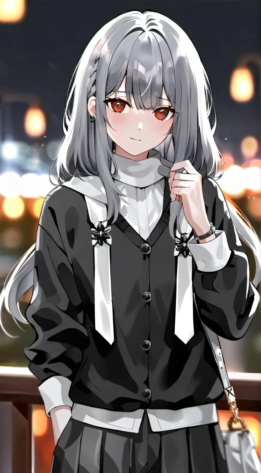 ai character:  Ayane Hoshino background