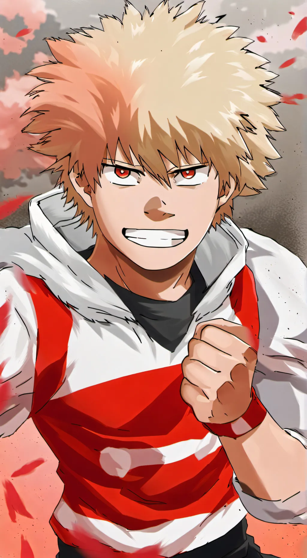 ai character: Bakugo background
