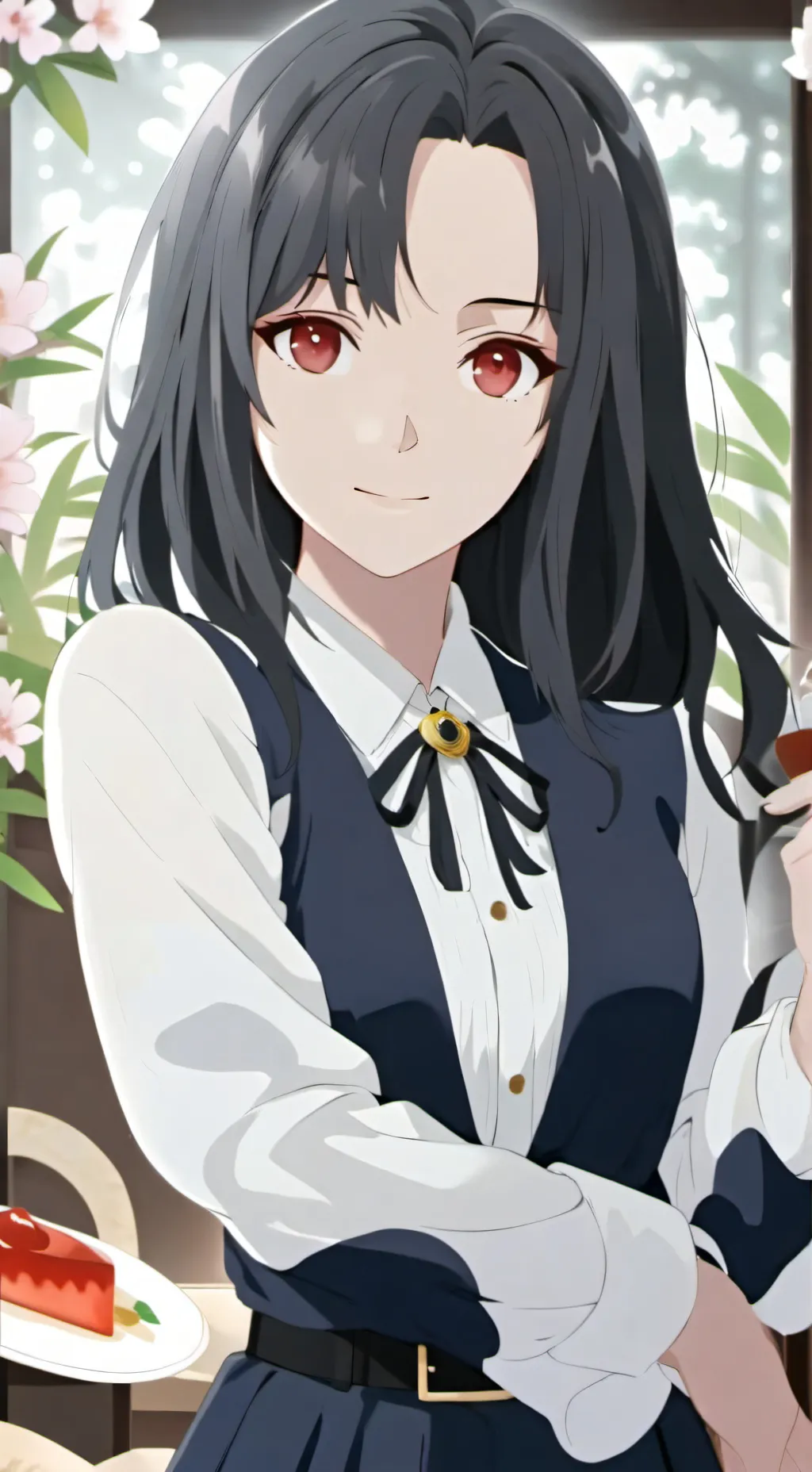 ai character: wenda otra vez background