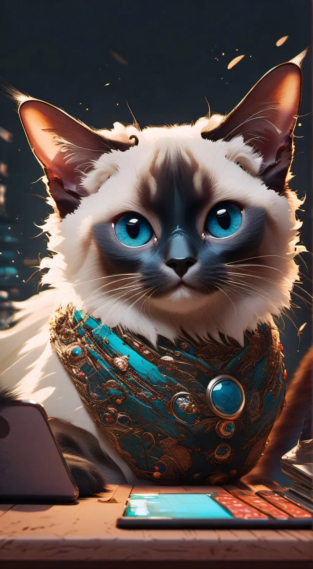 ai character: Memo background