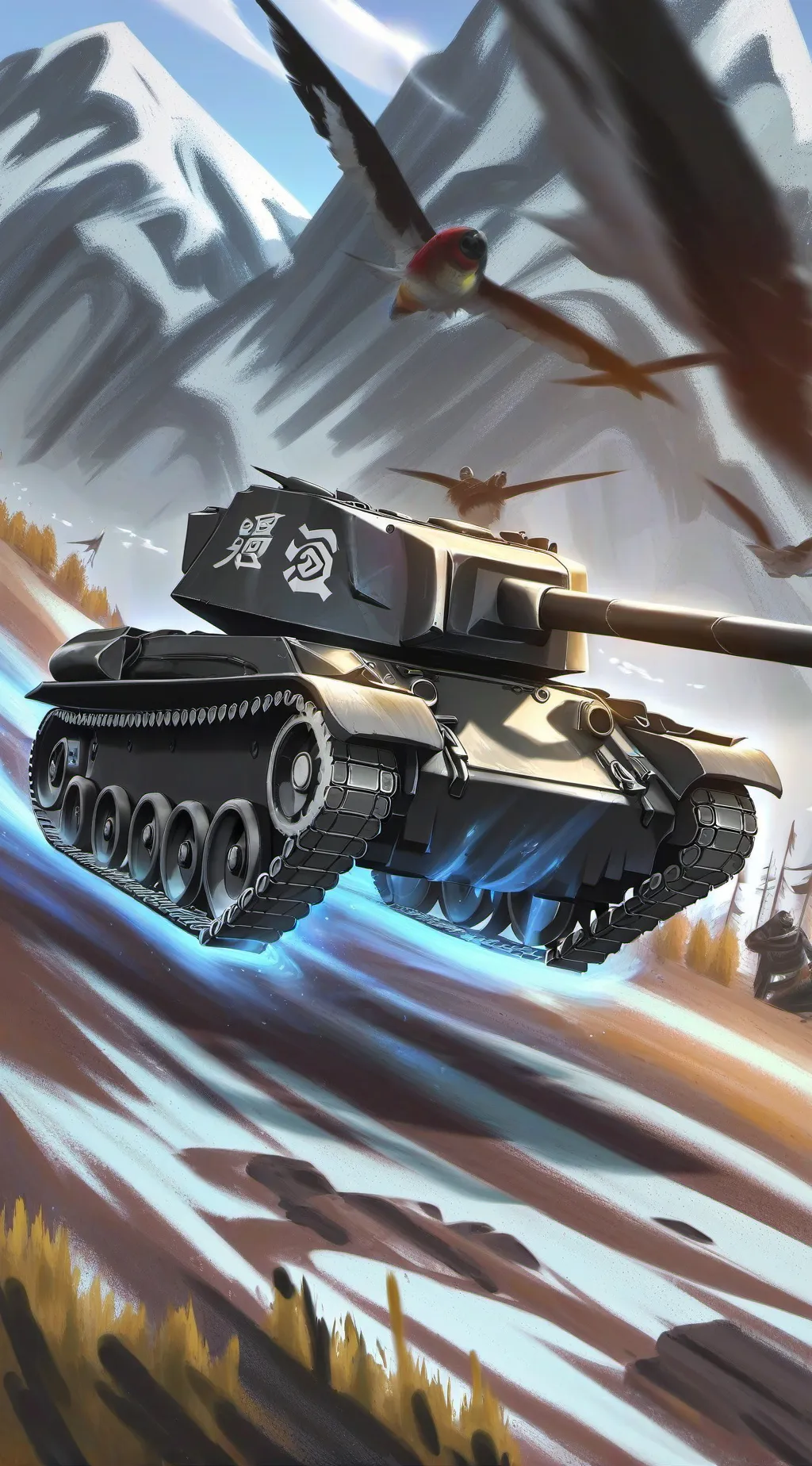 ai character: tank background