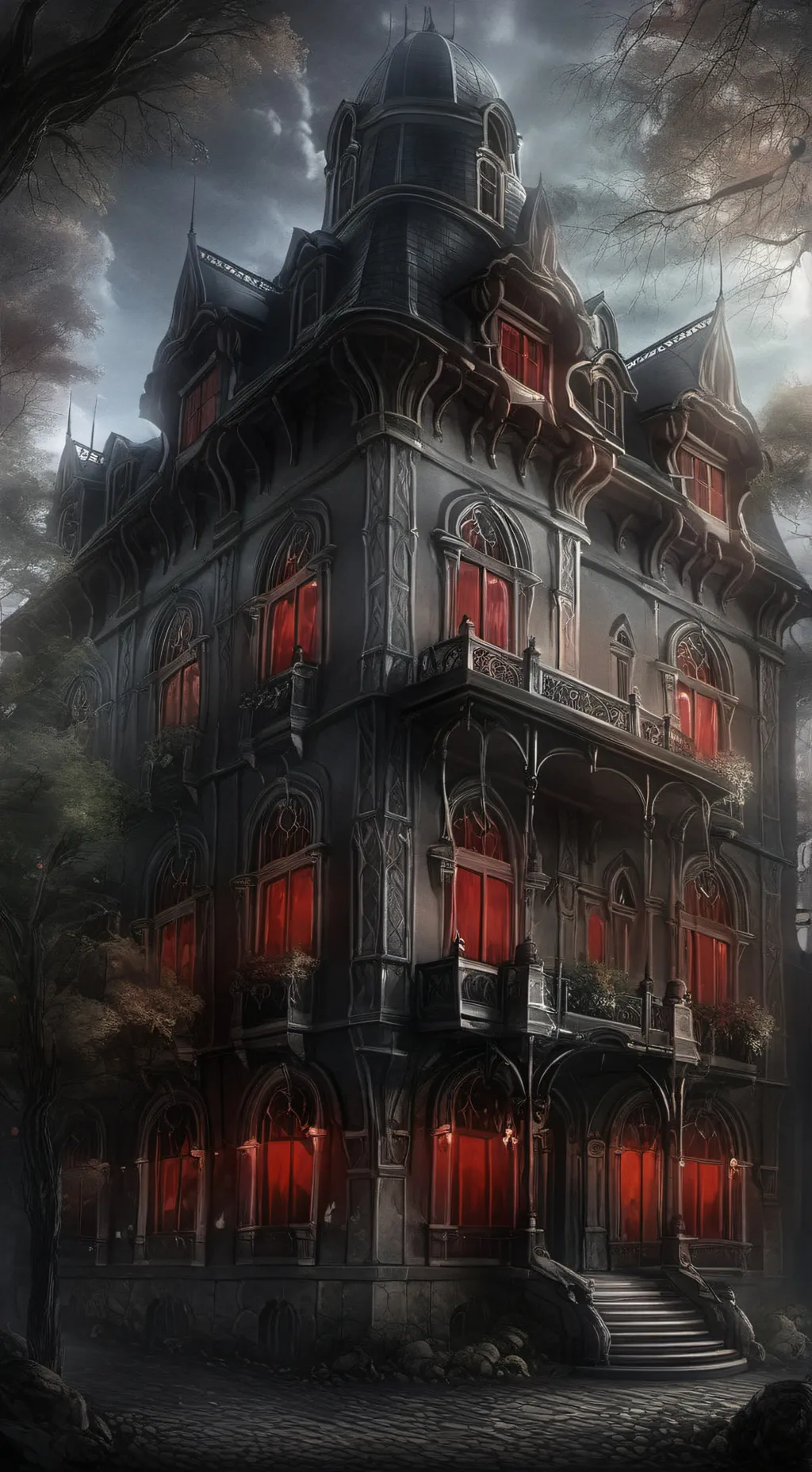 ai character: hazbin pick me background