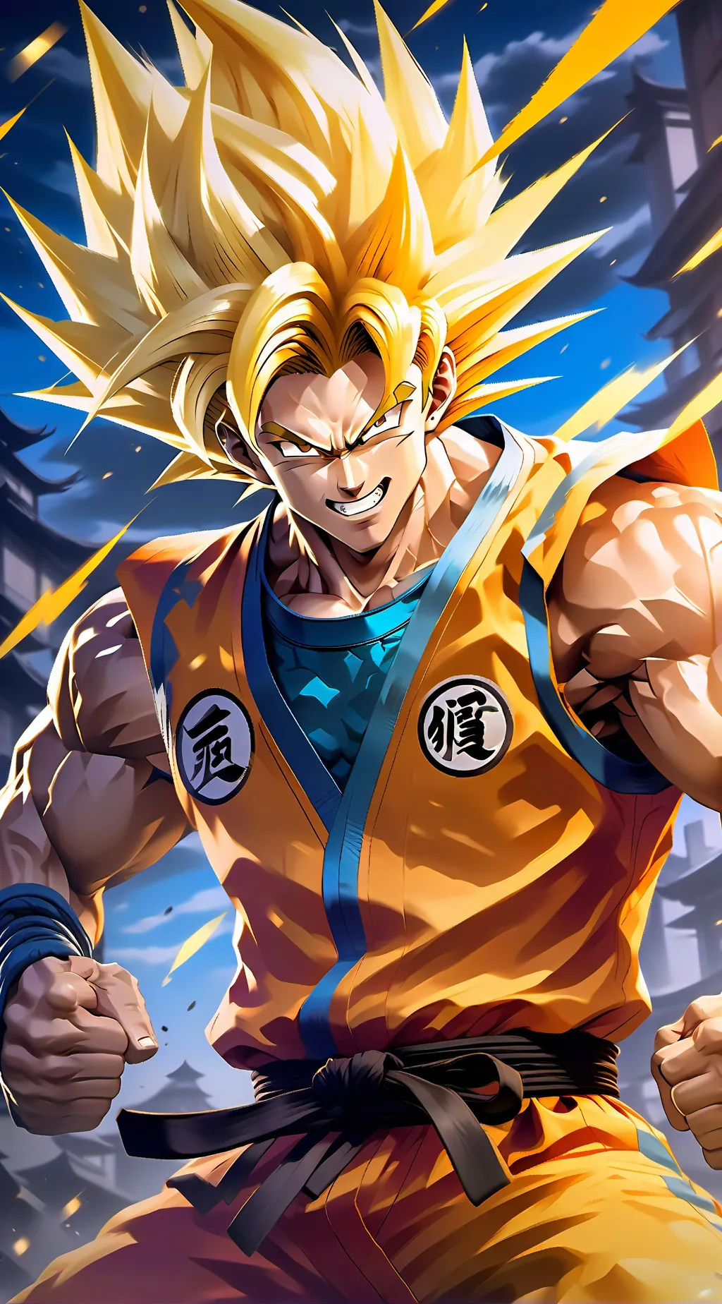 ai character: Goku background