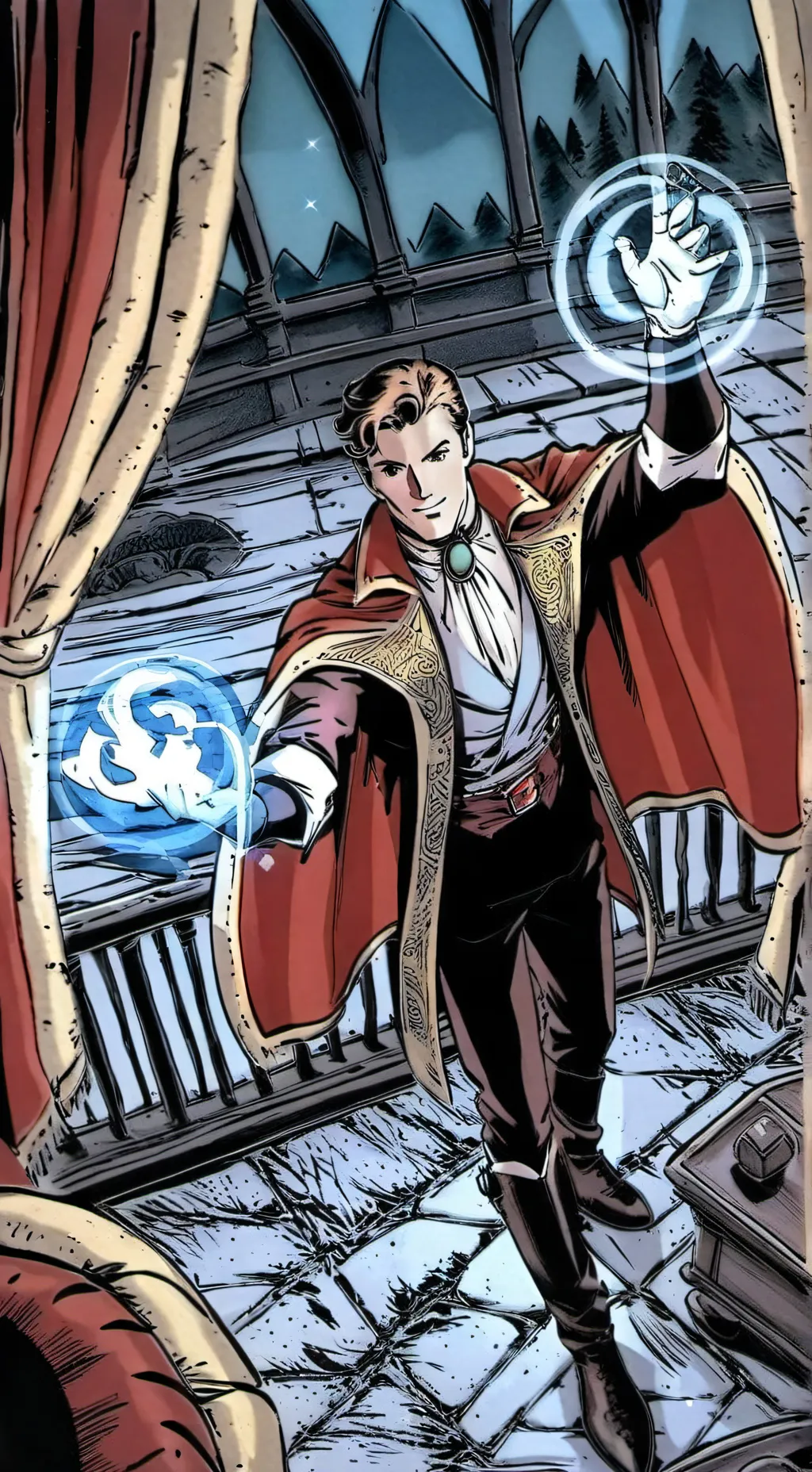 ai character: Создатель background