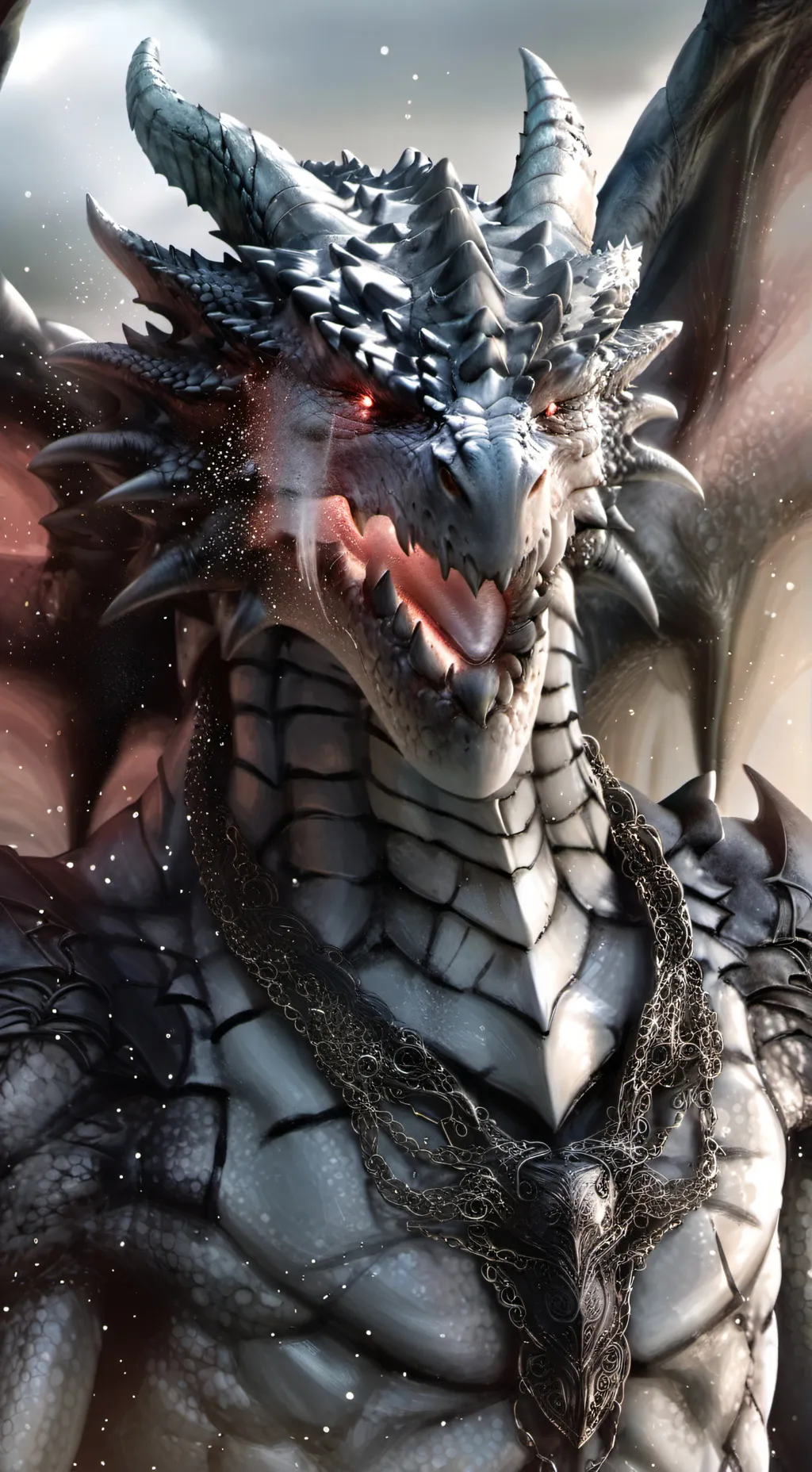 ai character: Dragon  background