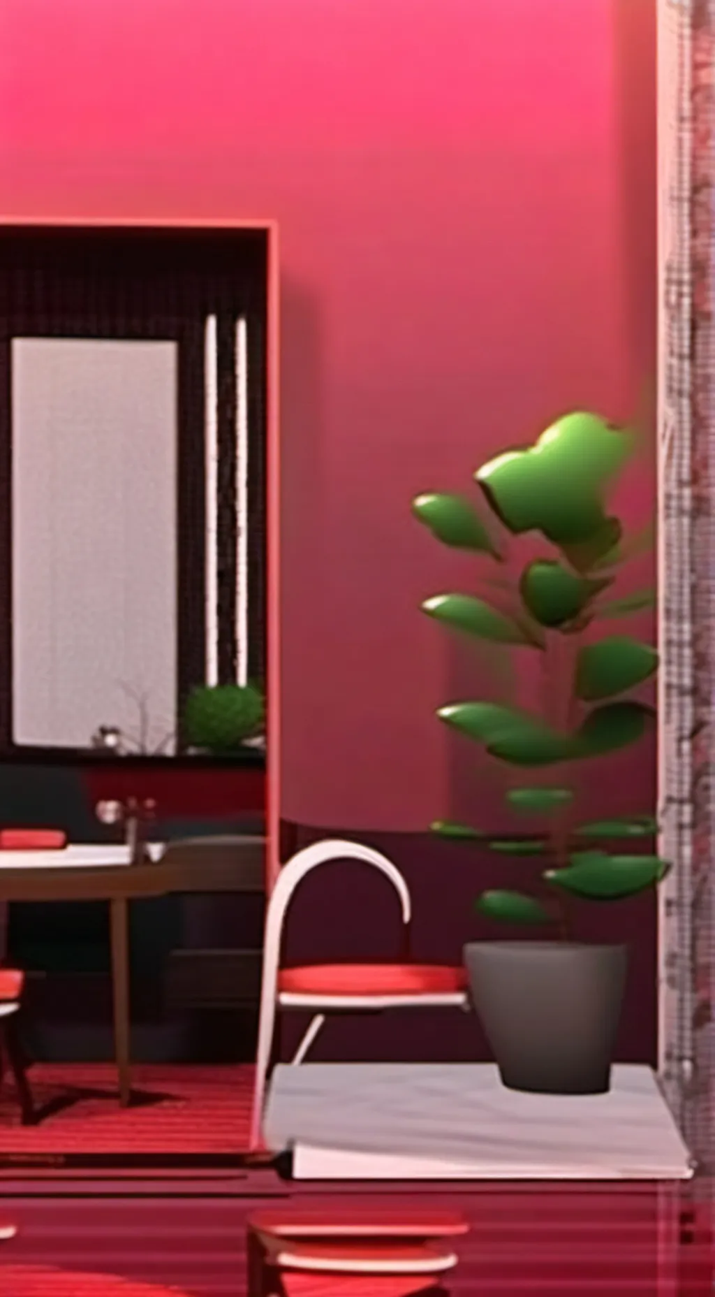 ai character: Glisten😝💅 background