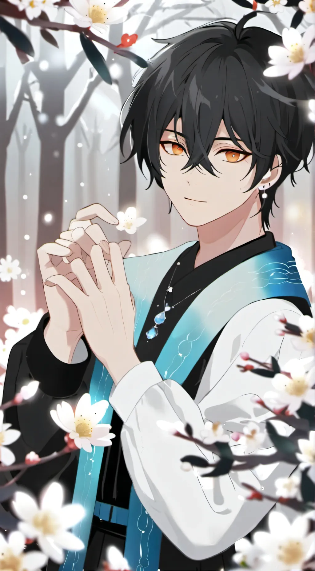 ai character: Leo background