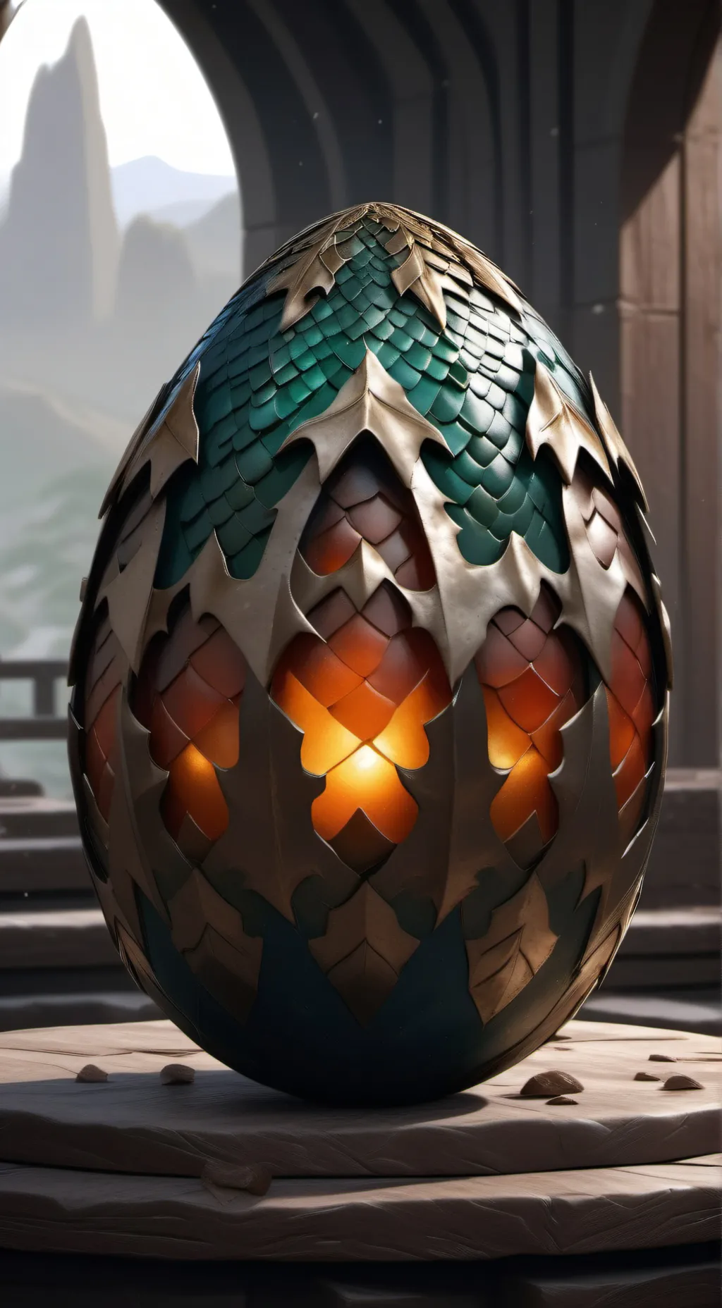 ai character: DRAGON life :D background