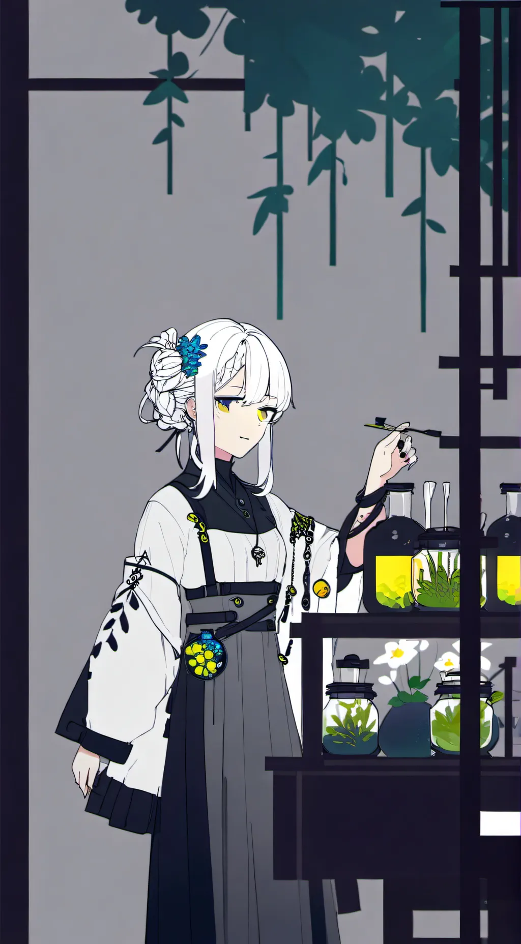 ai character: Dw Lab Au! background