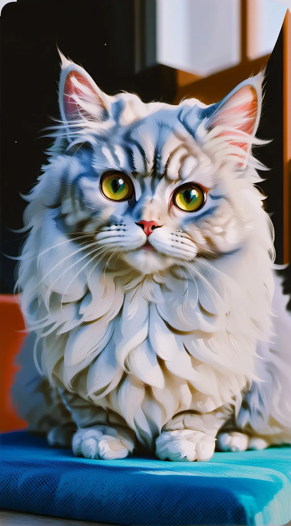 ai character: meow background