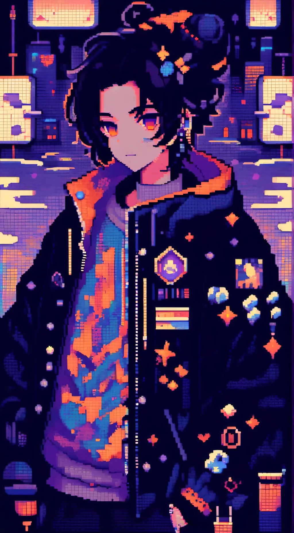 ai character: luca background