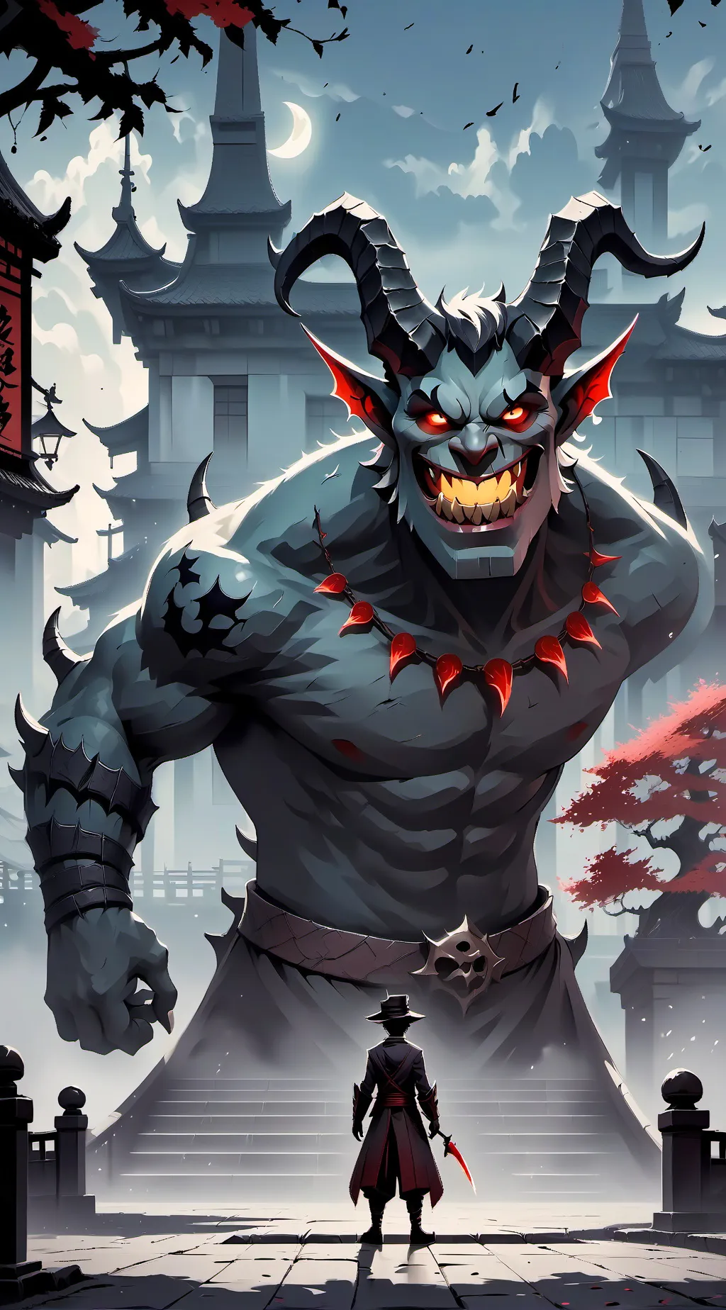 ai character: kny infections  background