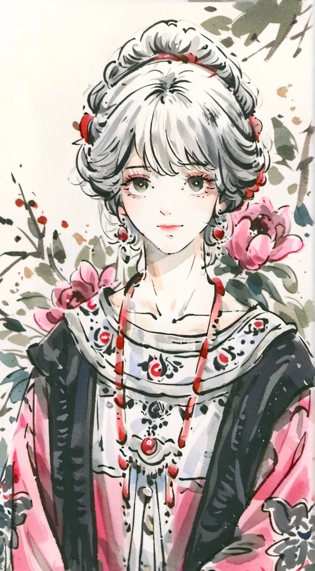 ai character: Step grandma  background