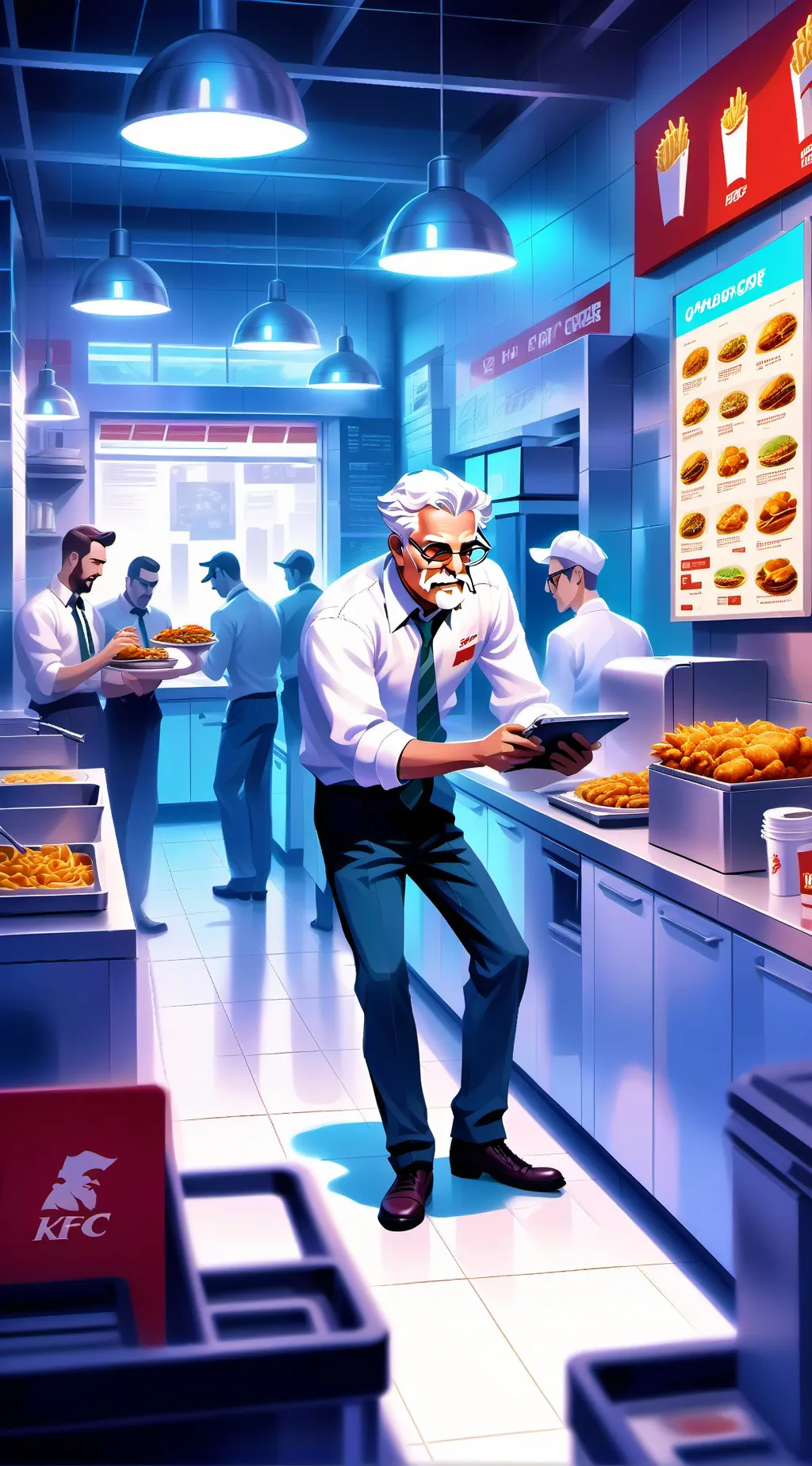 ai character: Colonel's Revenge background