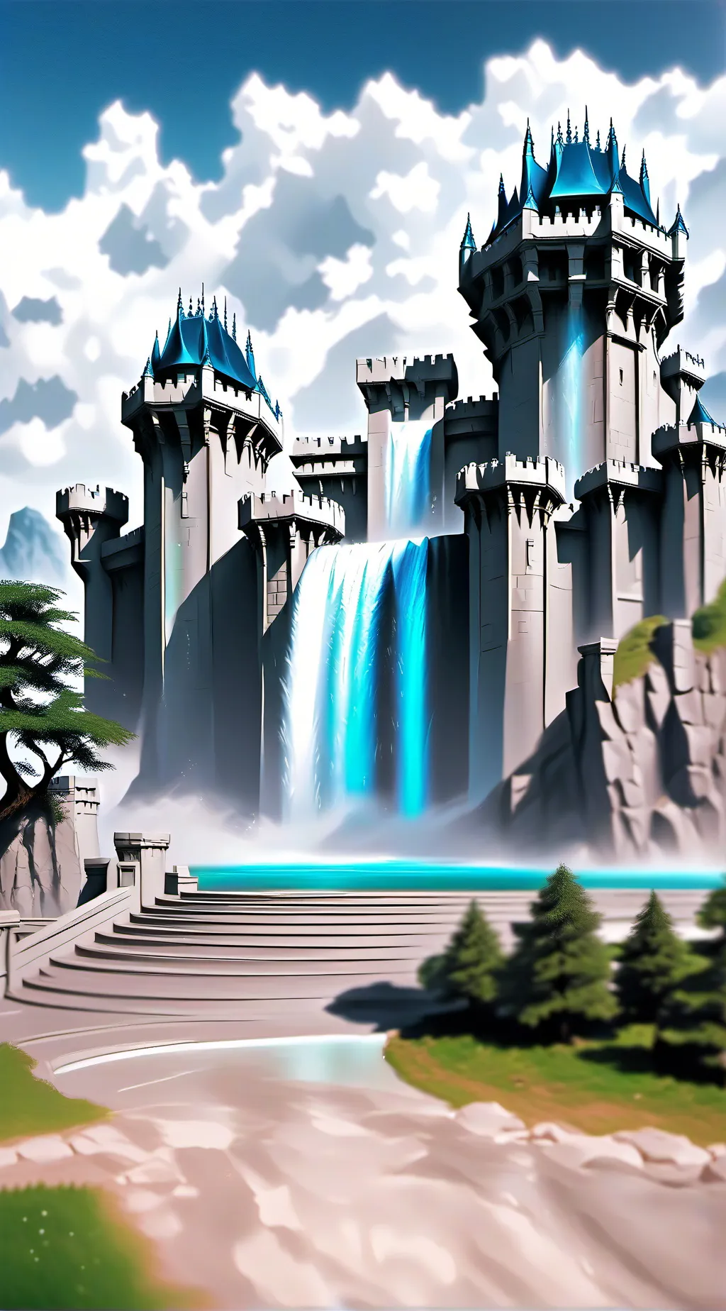 ai character: power kingdom  background