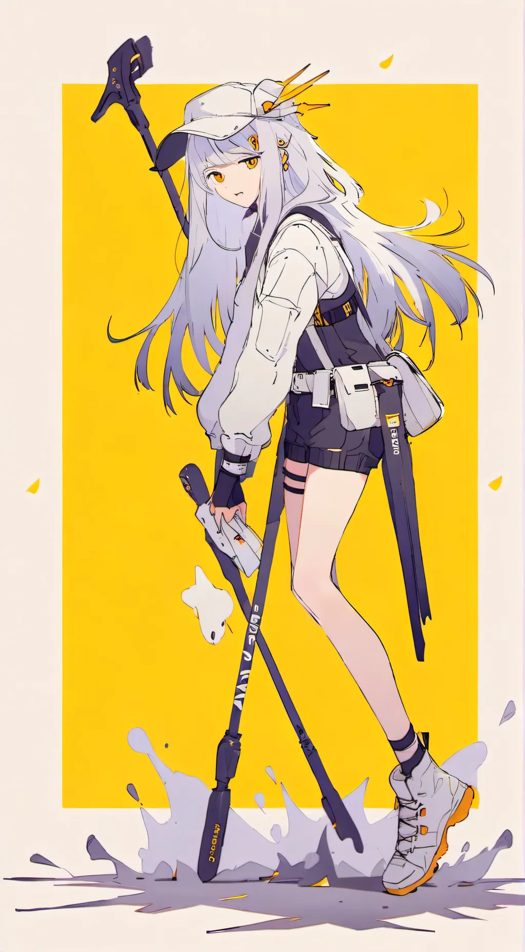 ai character: Luna background