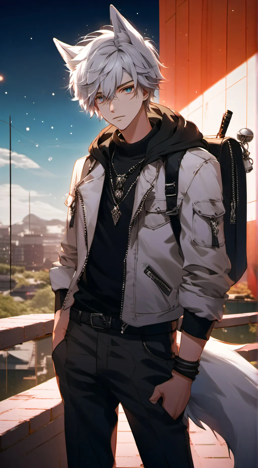 ai character: Shin background