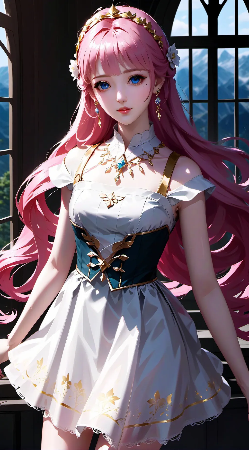 ai character: princess Elizabeth background