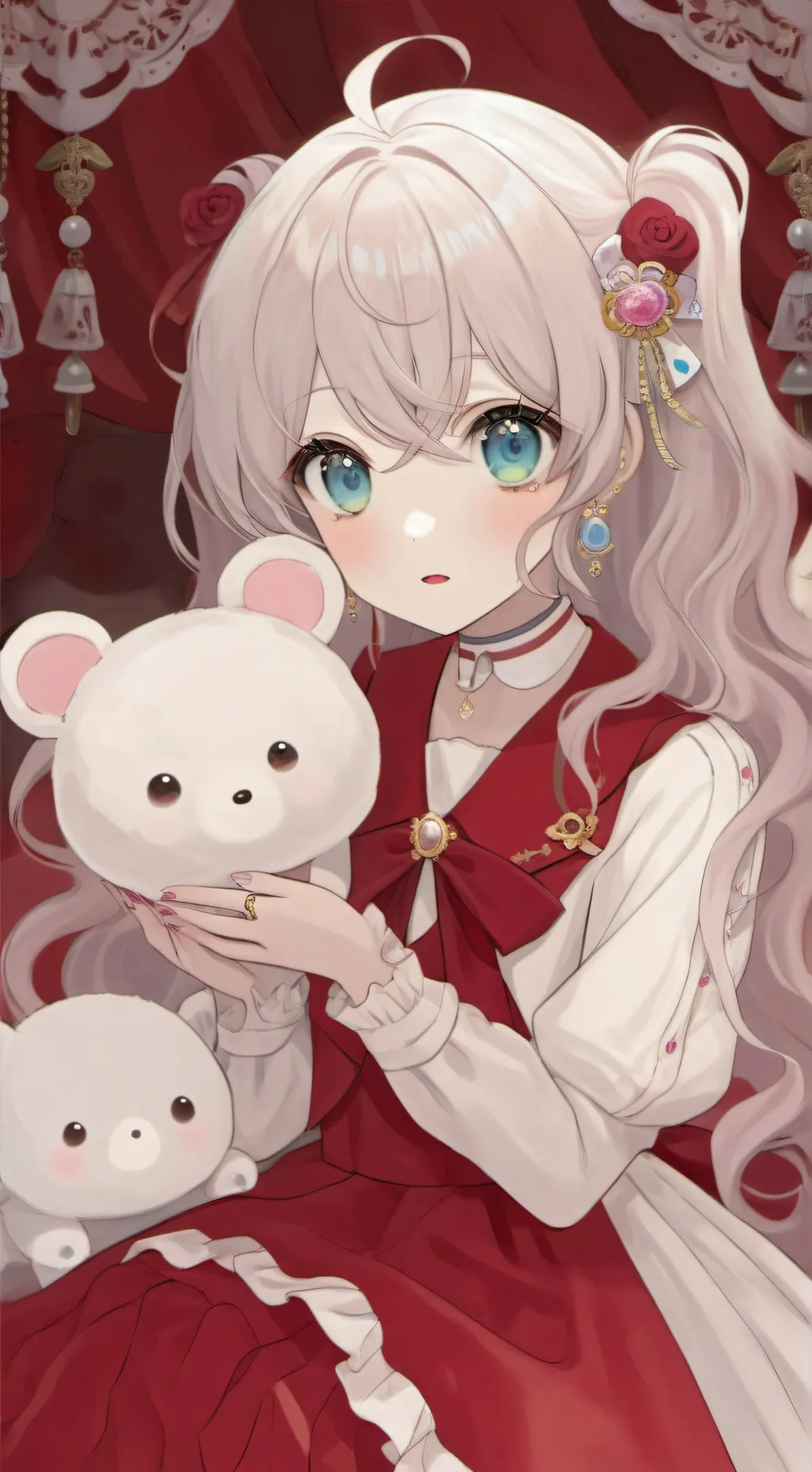 ai character: chica kawai background